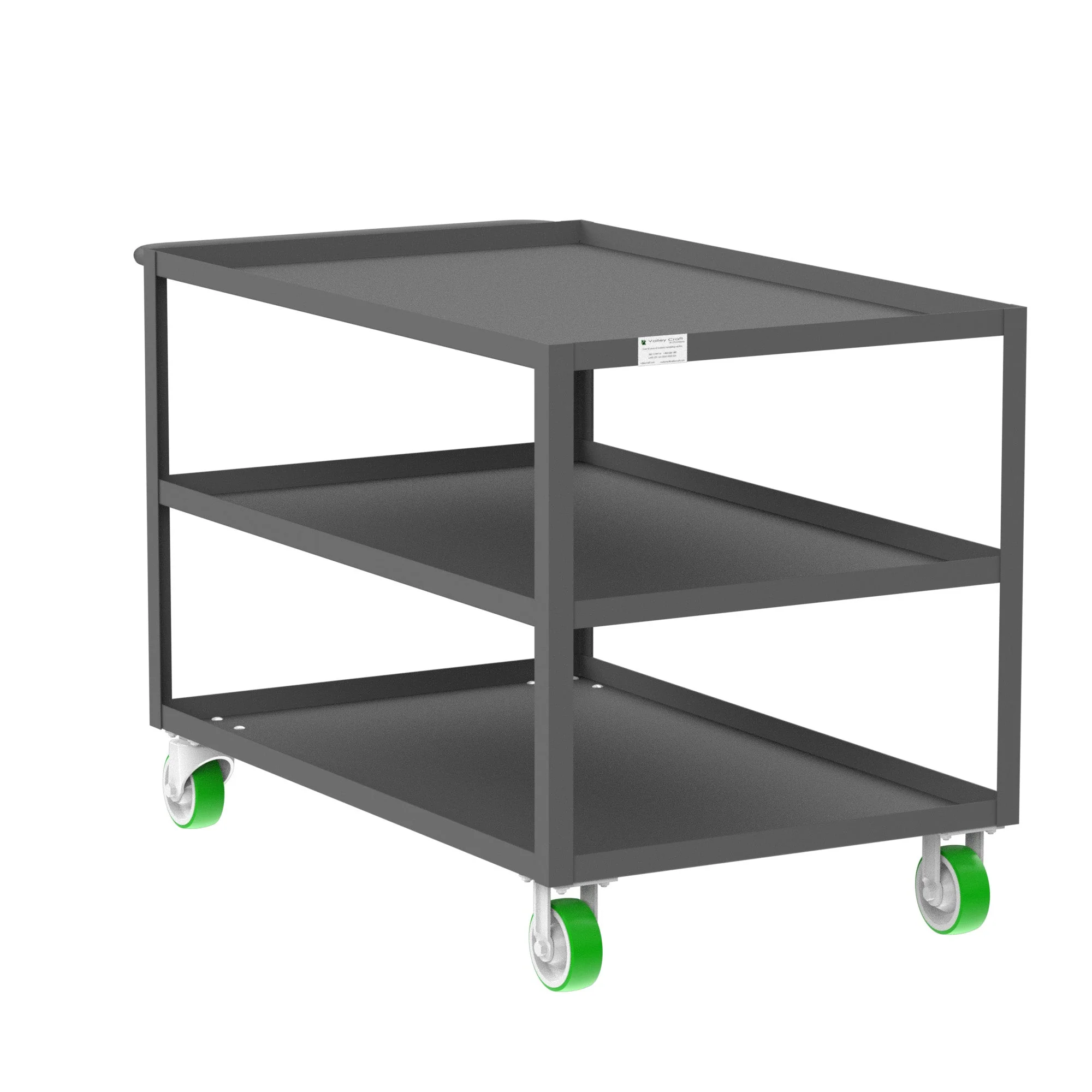 Valley Craft 3-Shelf 12 Gauge Utility Carts - Image 19