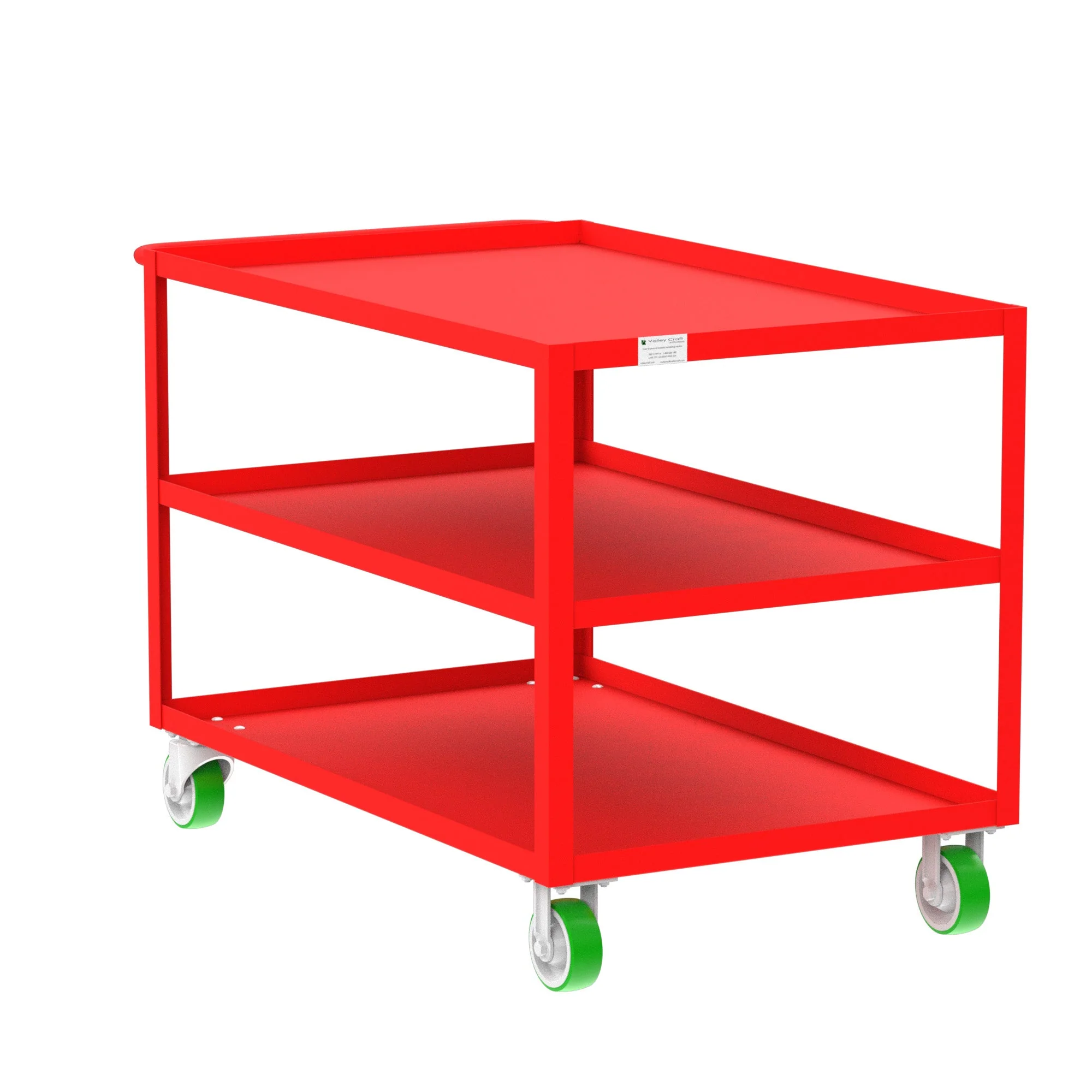 Valley Craft 3-Shelf 12 Gauge Utility Carts - Image 21