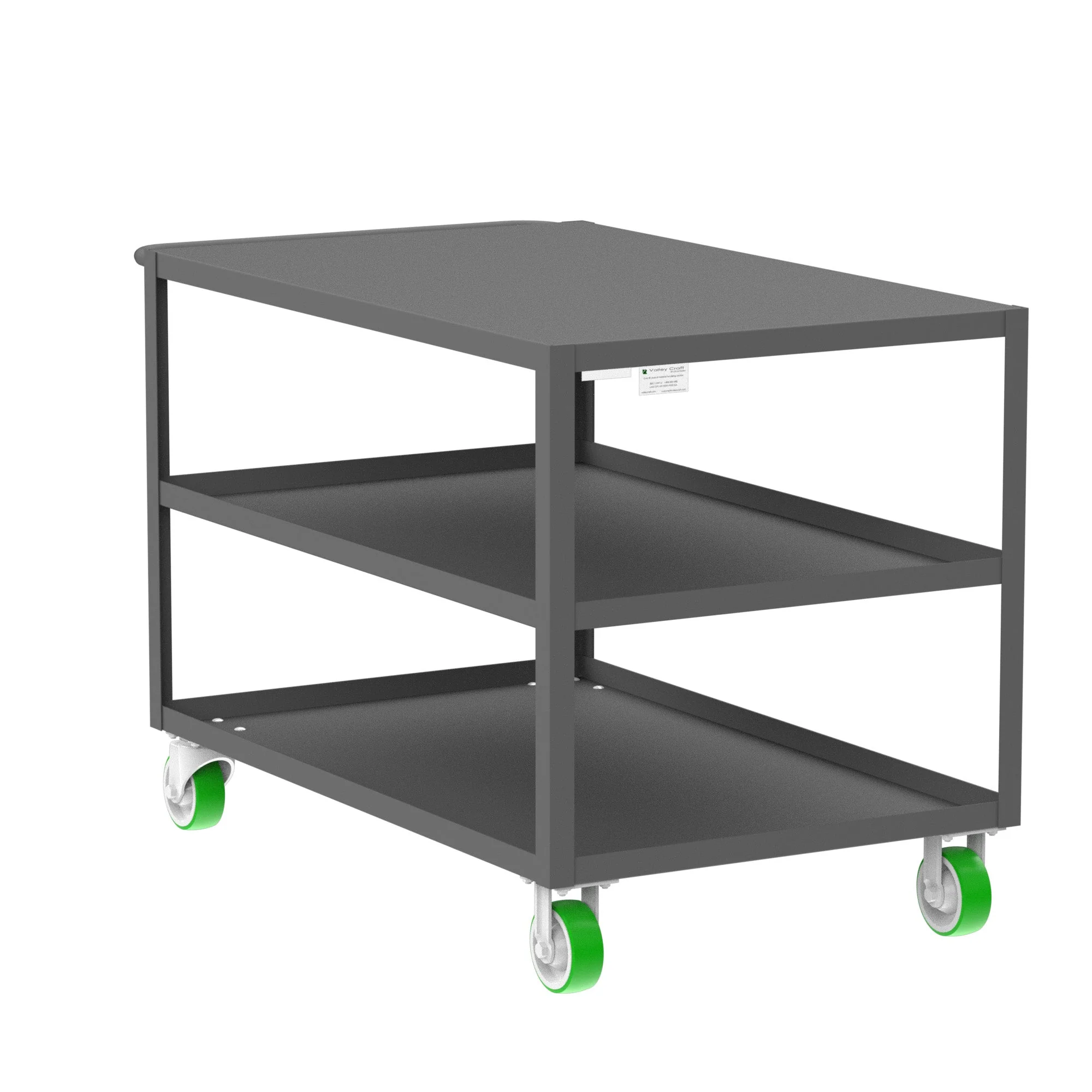 Valley Craft 3-Shelf 12 Gauge Utility Carts - Image 22