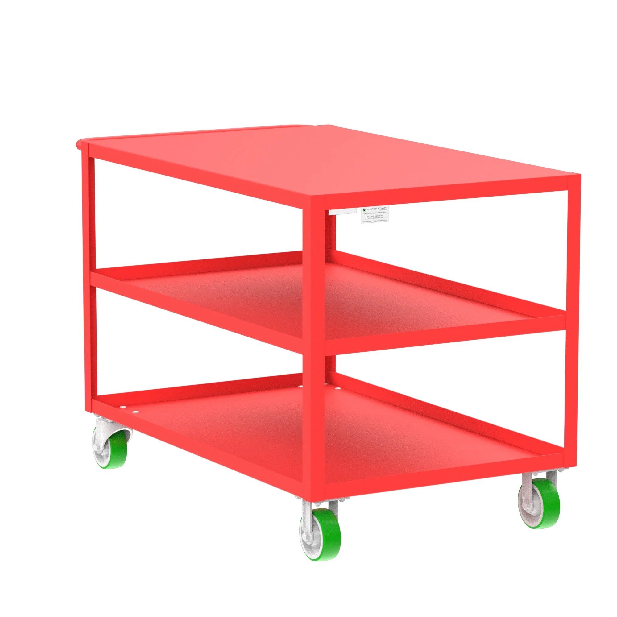 Valley Craft 3-Shelf 12 Gauge Utility Carts - Image 24