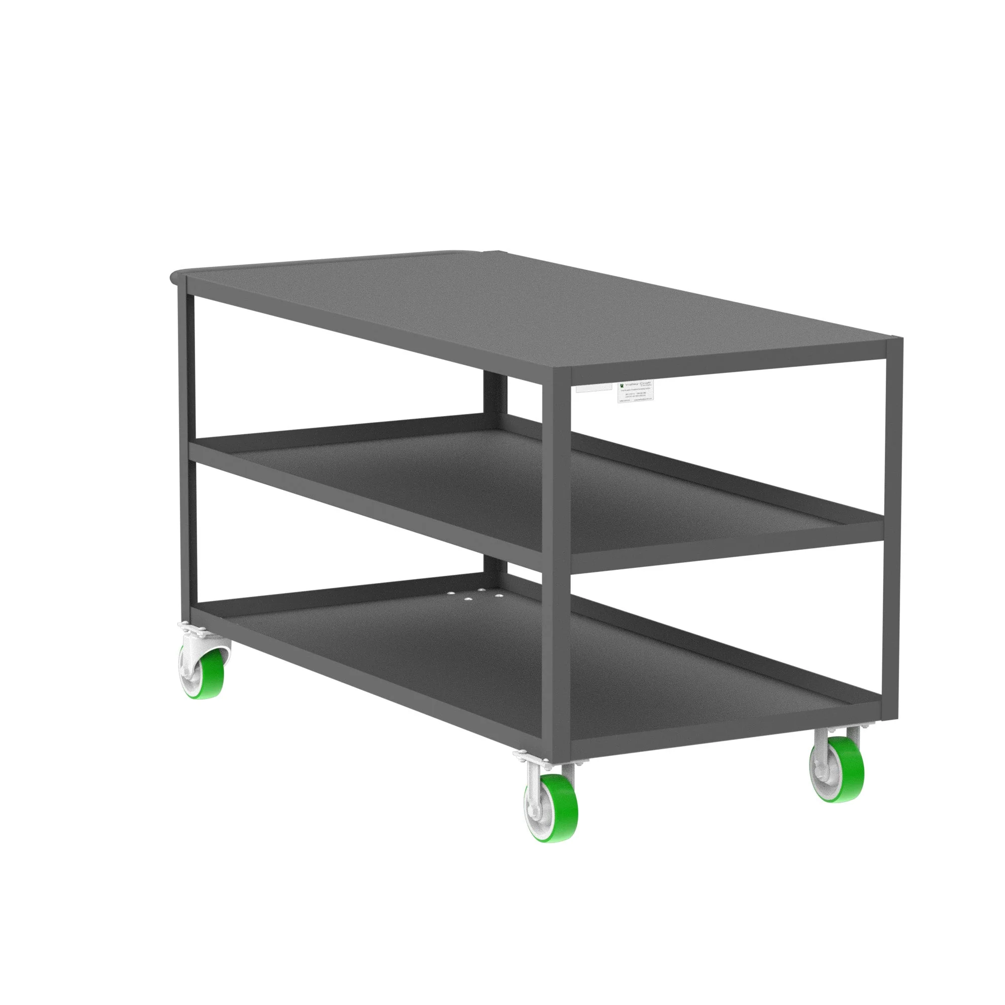 Valley Craft 3-Shelf 12 Gauge Utility Carts - Image 28