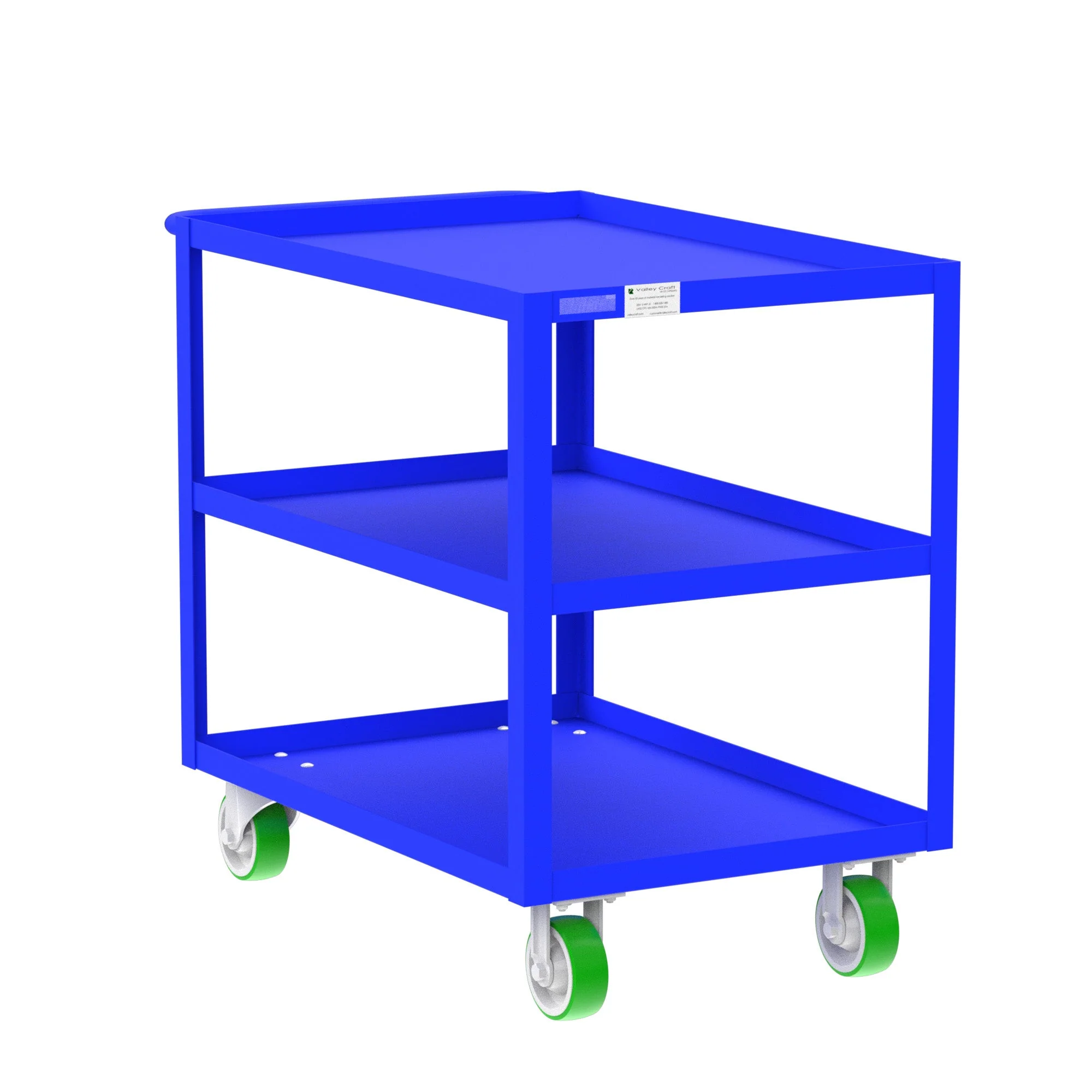 Valley Craft 3-Shelf 12 Gauge Utility Carts - Image 8