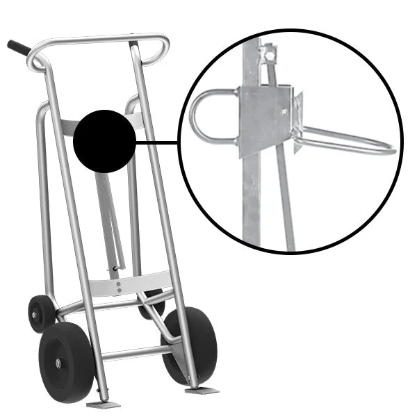 Valley Craft 4-Wheel Aluminum Drum Hand Trucks - Image 15