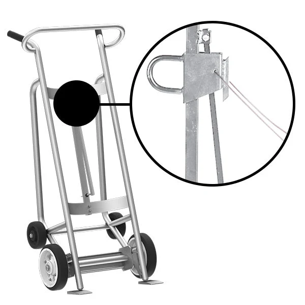 Valley Craft 4-Wheel Aluminum Drum Hand Trucks - Image 17