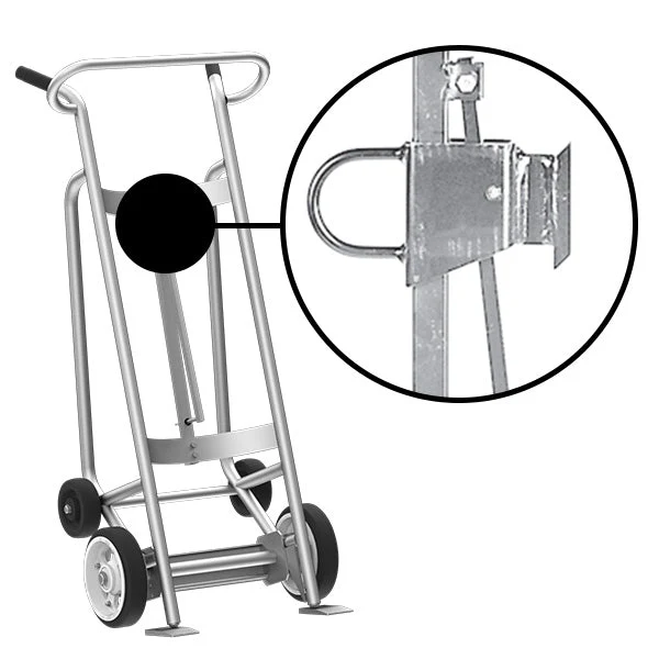 Valley Craft 4-Wheel Aluminum Drum Hand Trucks - Image 18