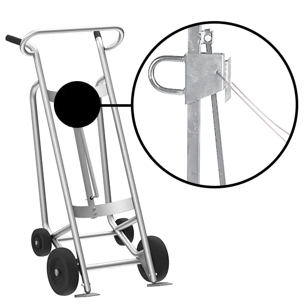 Valley Craft 4-Wheel Aluminum Drum Hand Trucks - Image 22