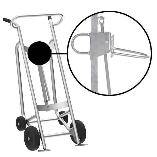 Valley Craft 4-Wheel Aluminum Drum Hand Trucks - Image 25