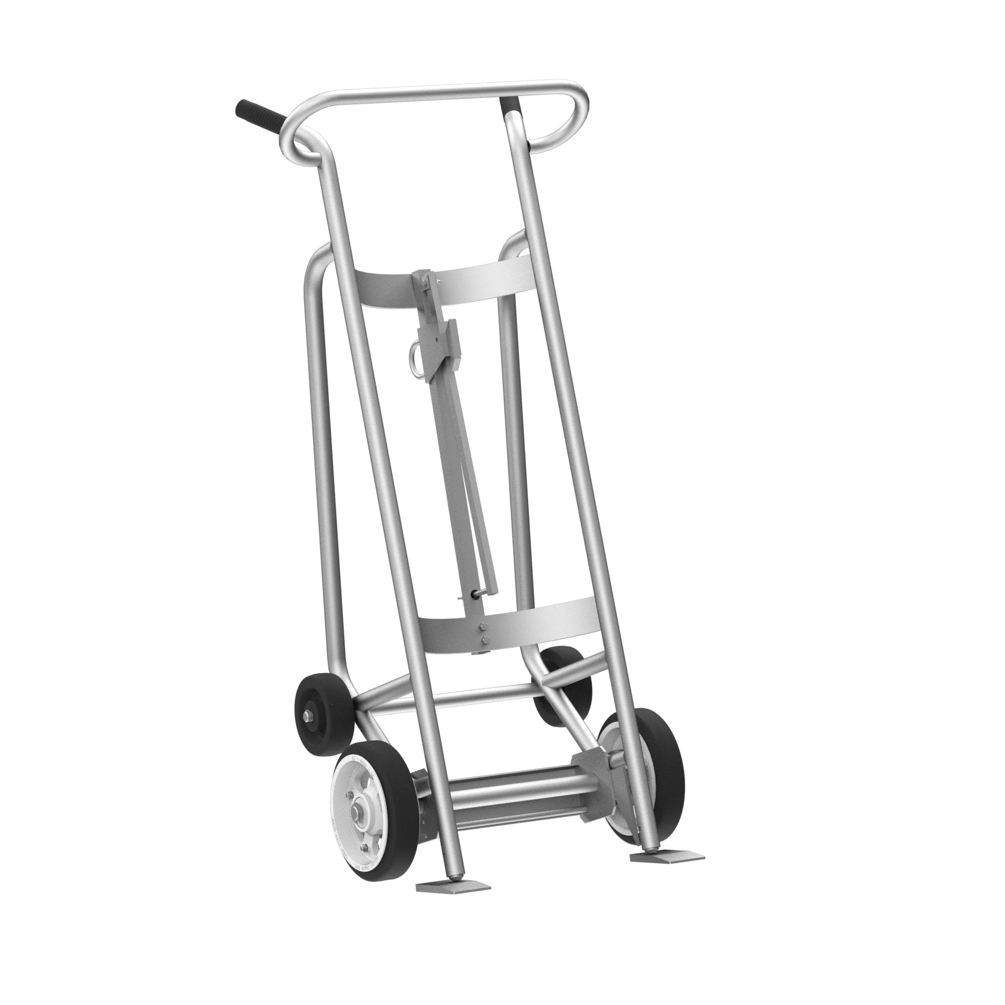 Valley Craft 4-Wheel Aluminum Drum Hand Trucks - Image 6