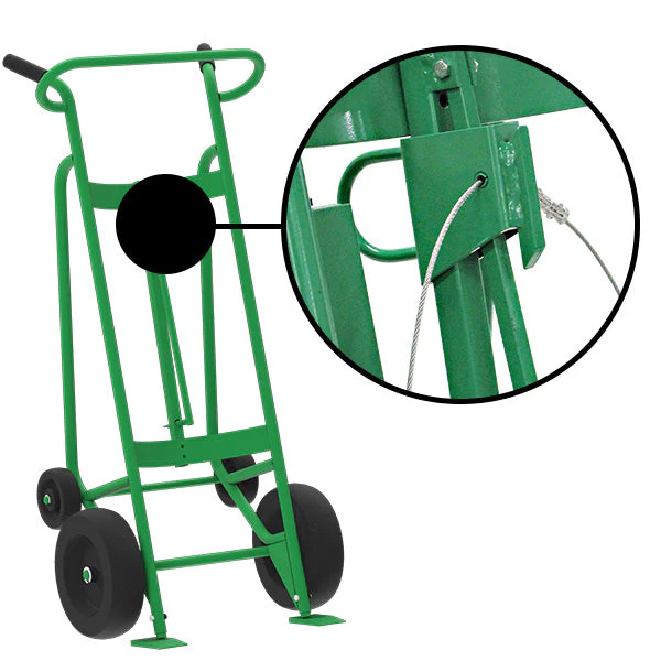 Valley Craft 4-Wheel Steel Drum Hand Trucks - Image 12