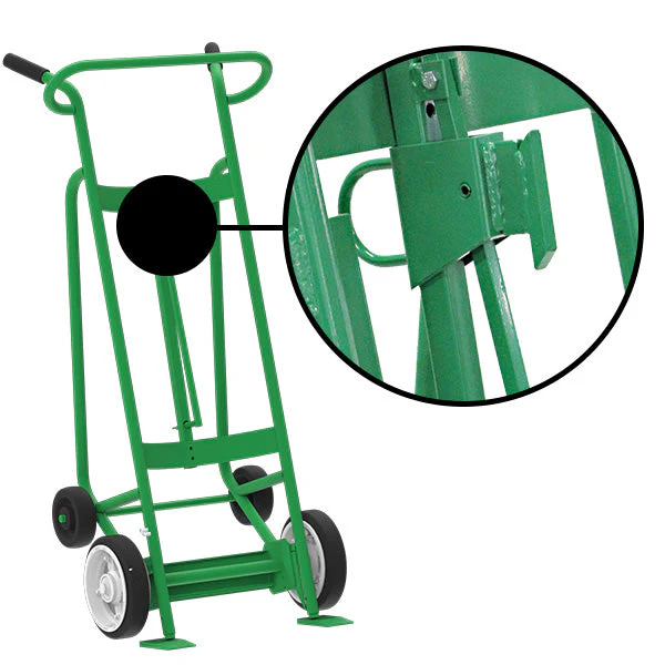 Valley Craft 4-Wheel Steel Drum Hand Trucks - Image 8