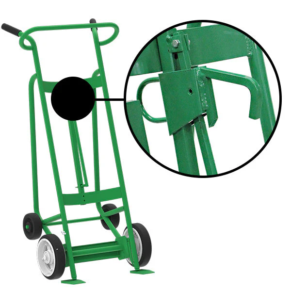 Valley Craft 4-Wheel Steel Drum Hand Trucks - Image 9
