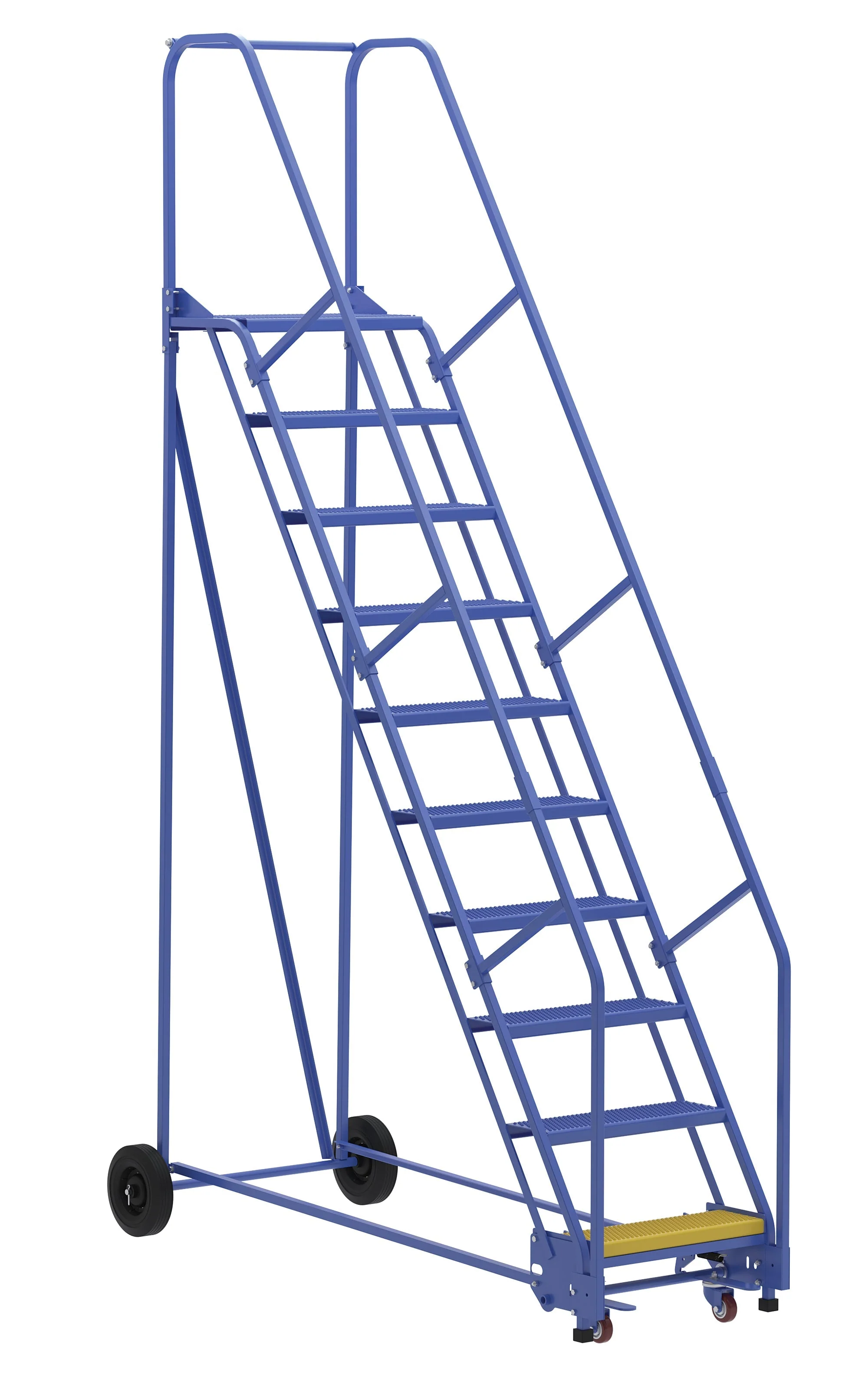 Vestil 10 Step Rolling Warehouse Ladders - Image 3