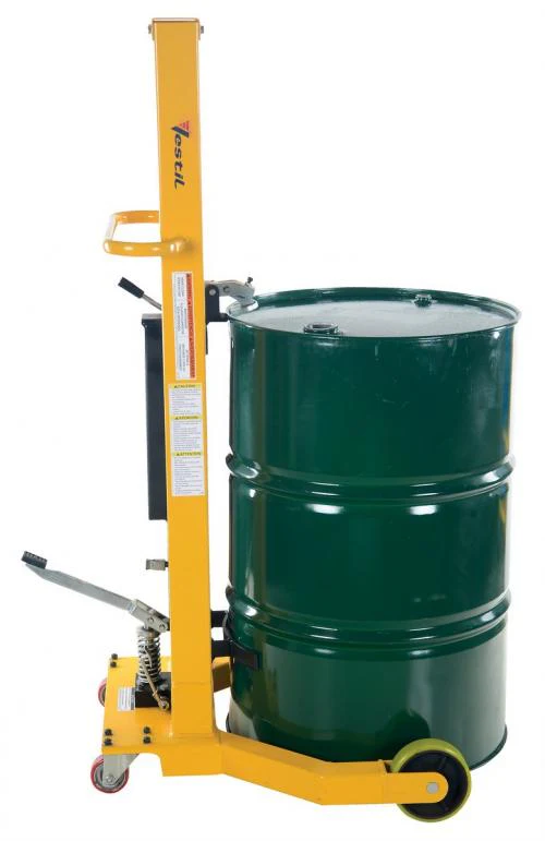 Vestil 55 Gallon Portable Drum Truck - Image 3