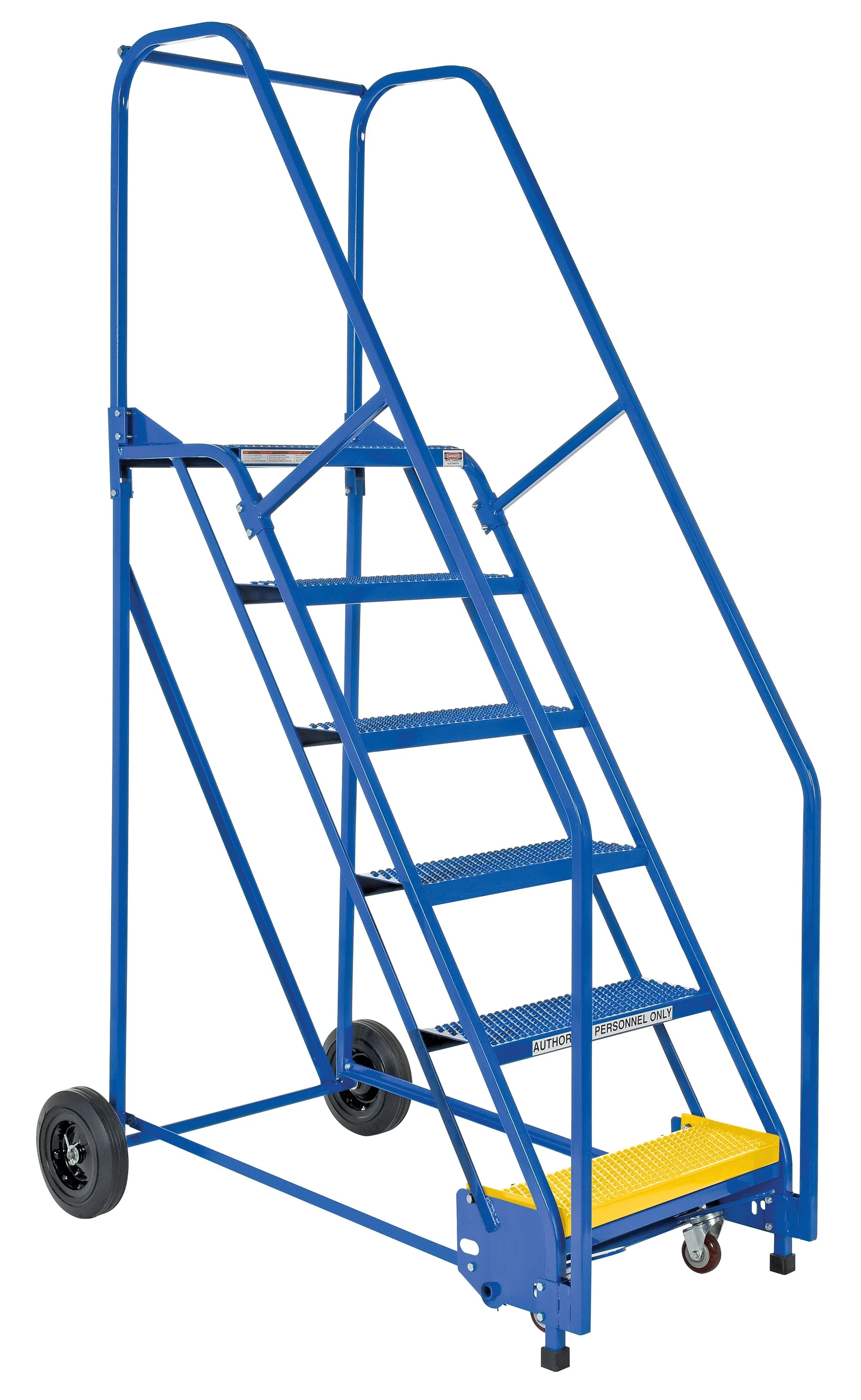 Vestil 6 Step Rolling Warehouse Ladders - Image 3