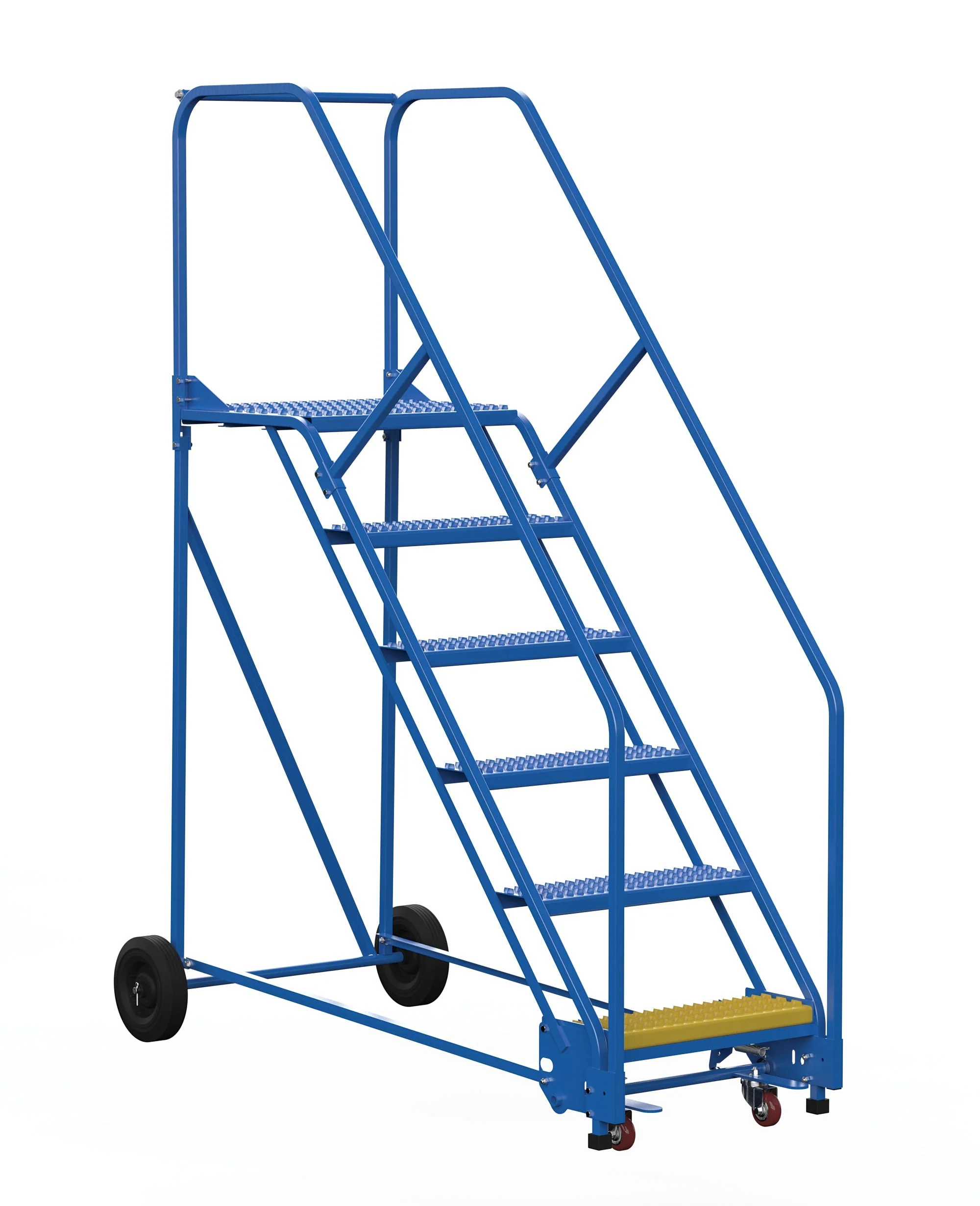 Vestil 6 Step Rolling Warehouse Ladders - Image 6