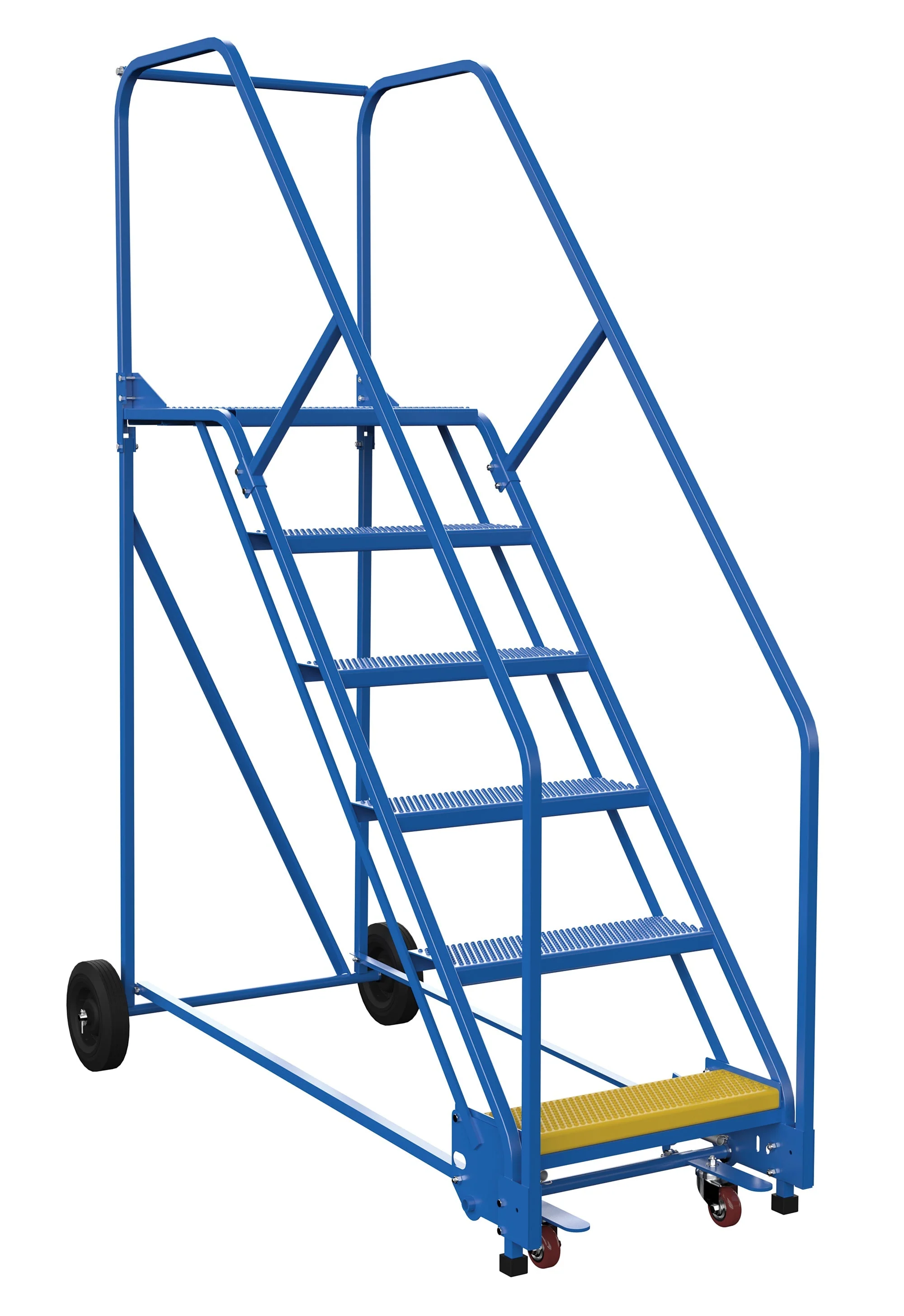 Vestil 6 Step Rolling Warehouse Ladders - Image 7