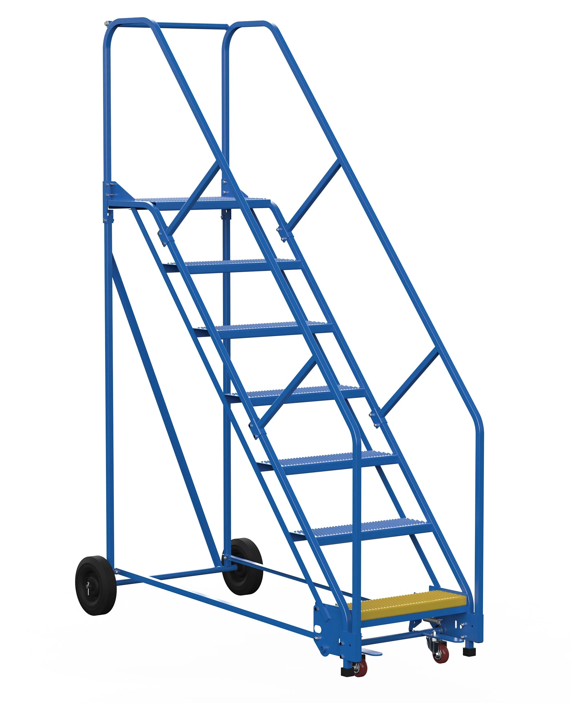 Vestil 7 Step Rolling Warehouse Ladders - Image 4