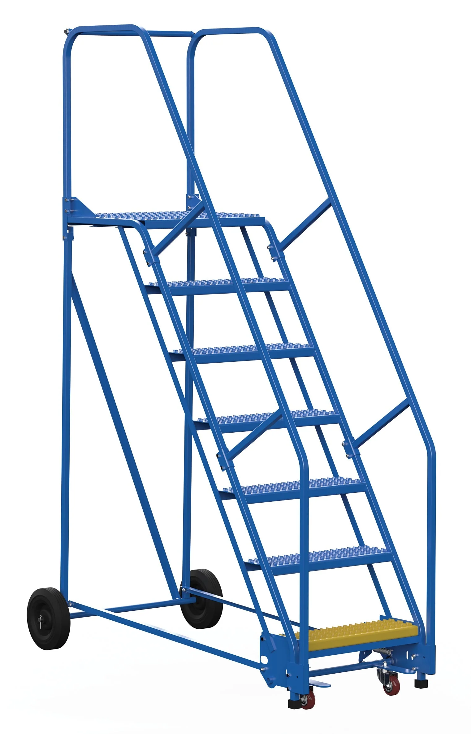 Vestil 7 Step Rolling Warehouse Ladders - Image 5