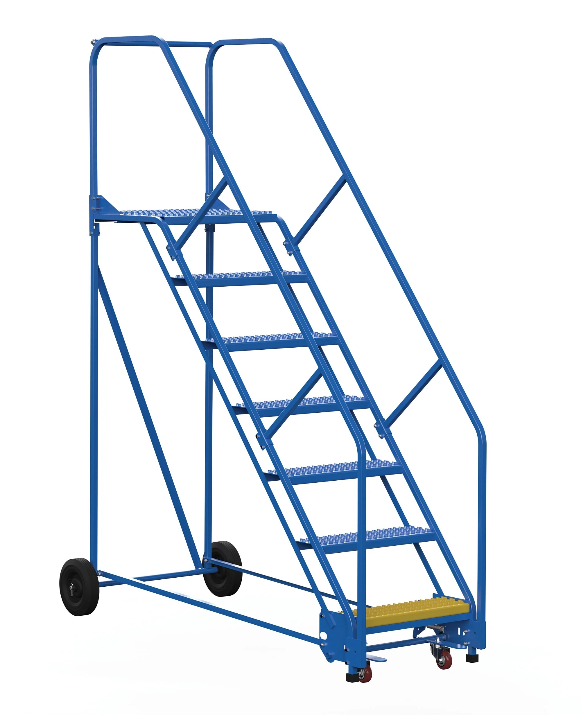 Vestil 7 Step Rolling Warehouse Ladders - Image 6