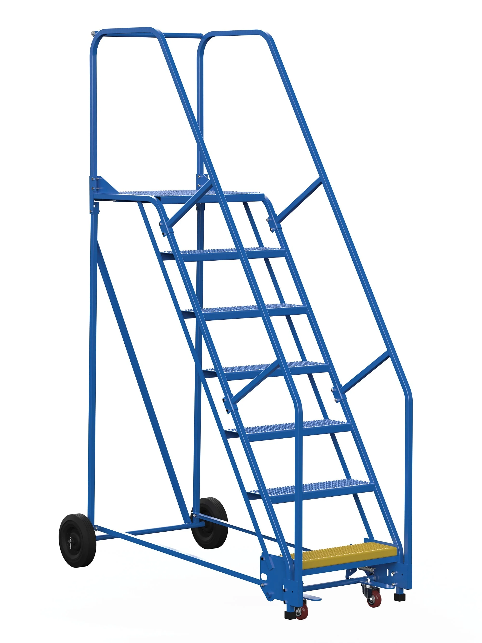 Vestil 7 Step Rolling Warehouse Ladders - Image 7