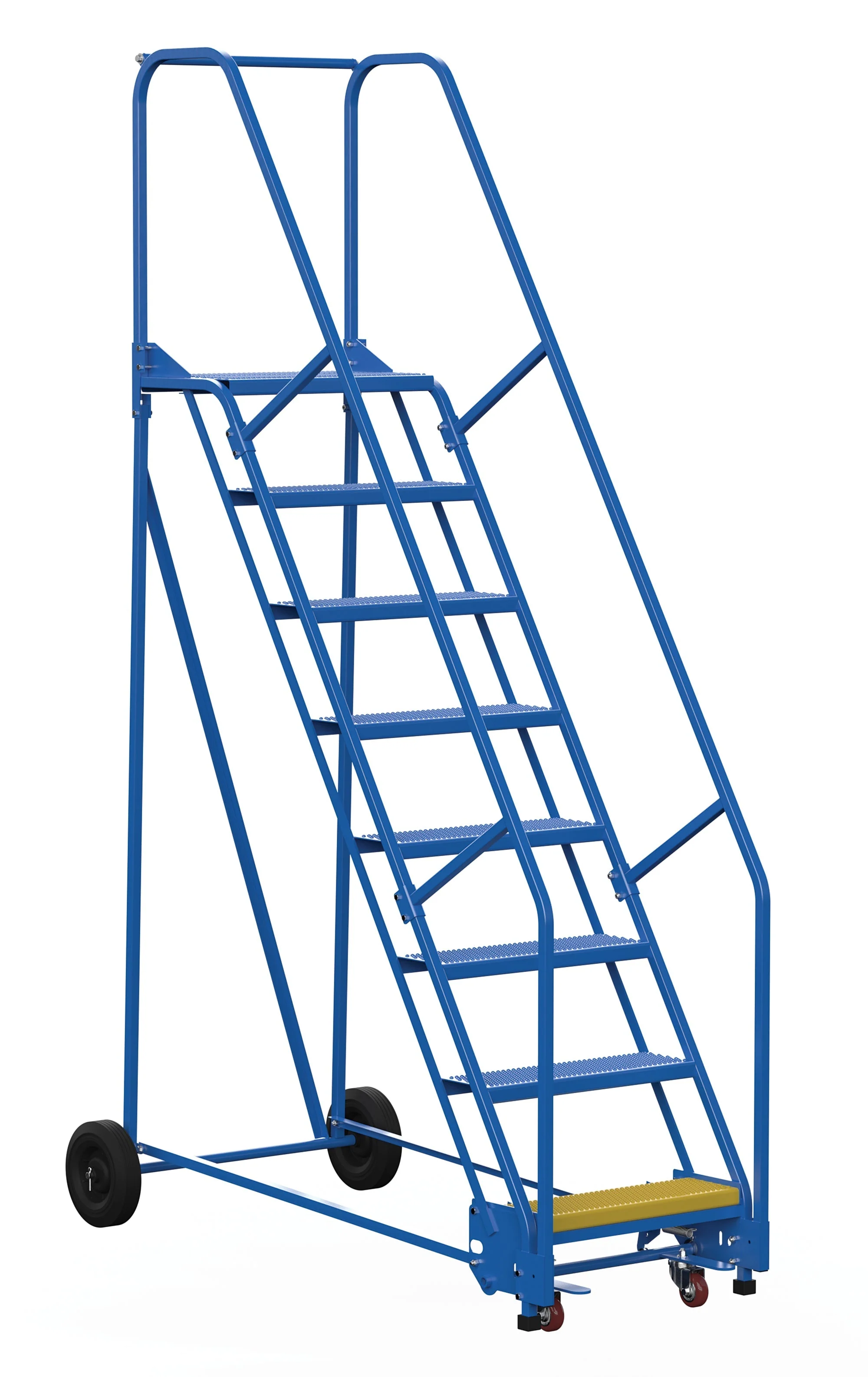 Vestil 8 Step Rolling Warehouse Ladders - Image 3