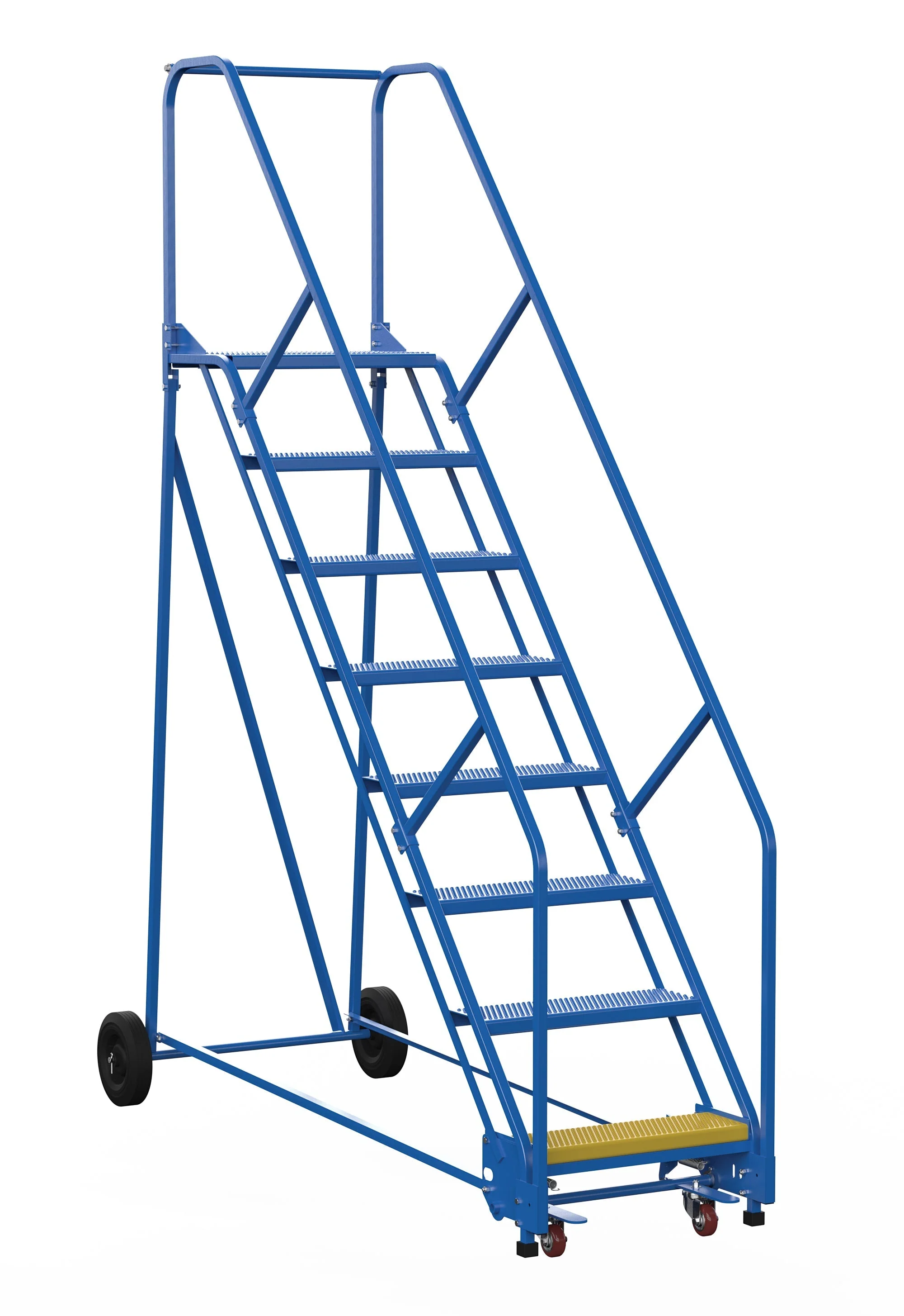 Vestil 8 Step Rolling Warehouse Ladders - Image 4