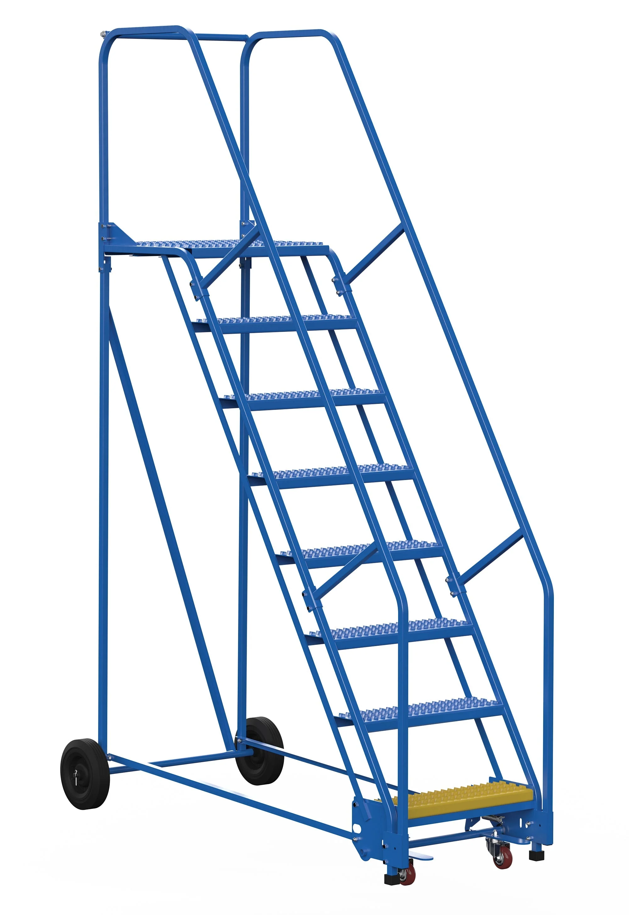 Vestil 8 Step Rolling Warehouse Ladders - Image 5