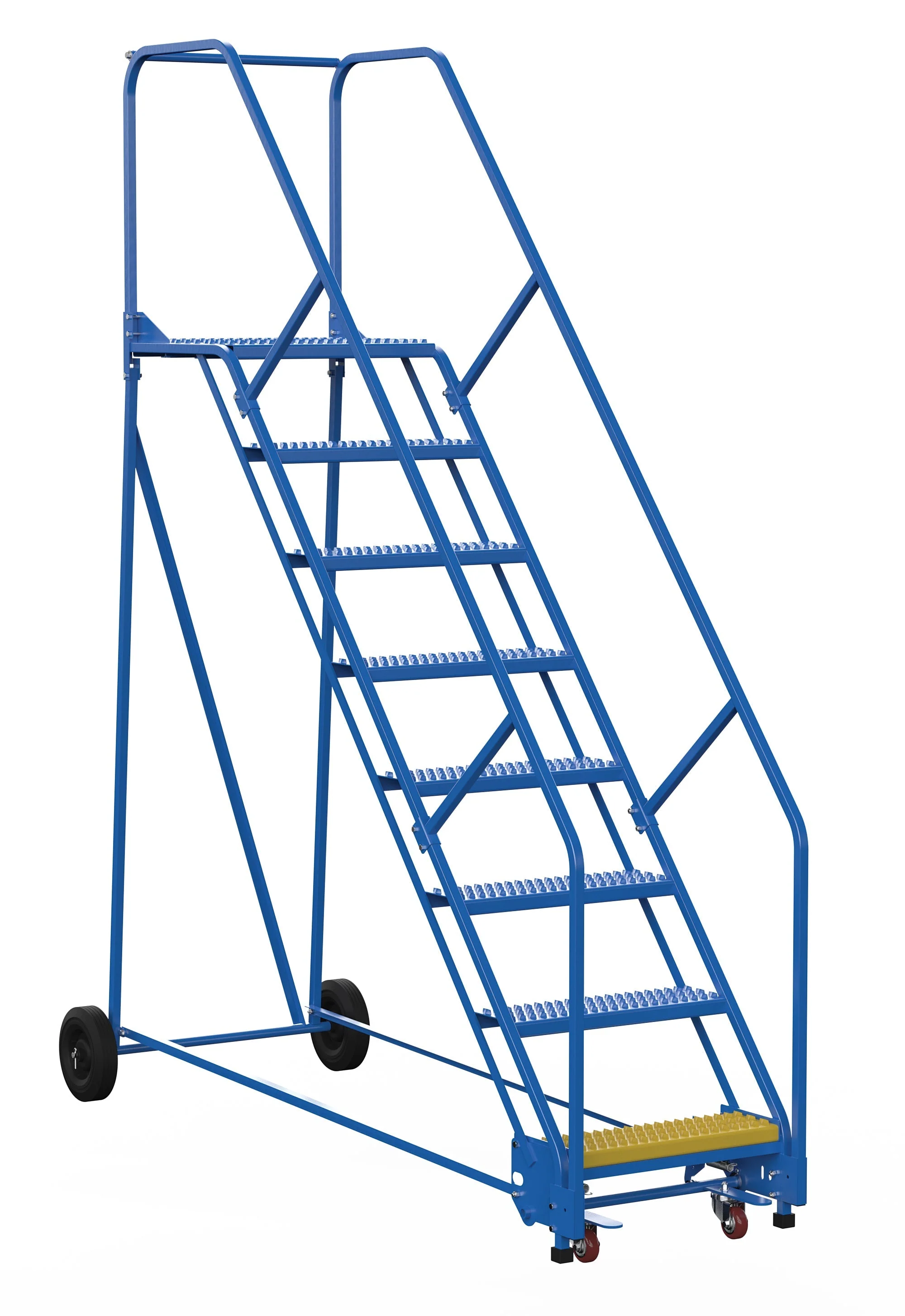 Vestil 8 Step Rolling Warehouse Ladders - Image 6