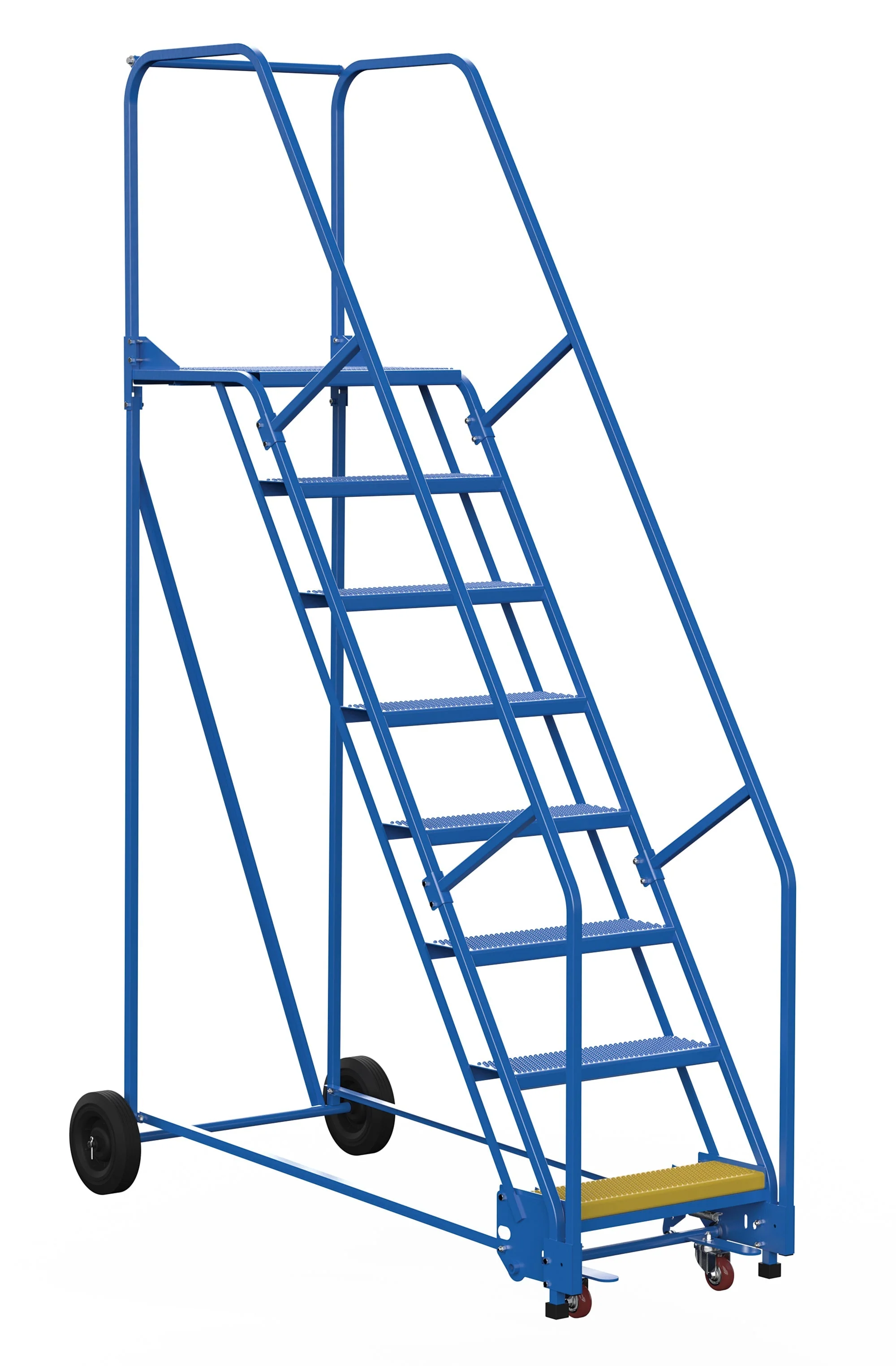 Vestil 8 Step Rolling Warehouse Ladders - Image 7