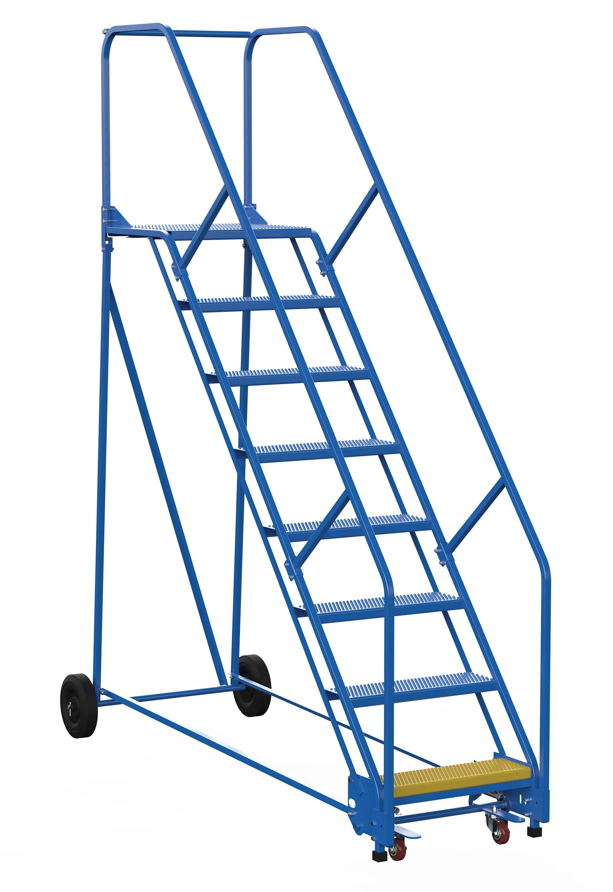 Vestil 8 Step Rolling Warehouse Ladders - Image 8