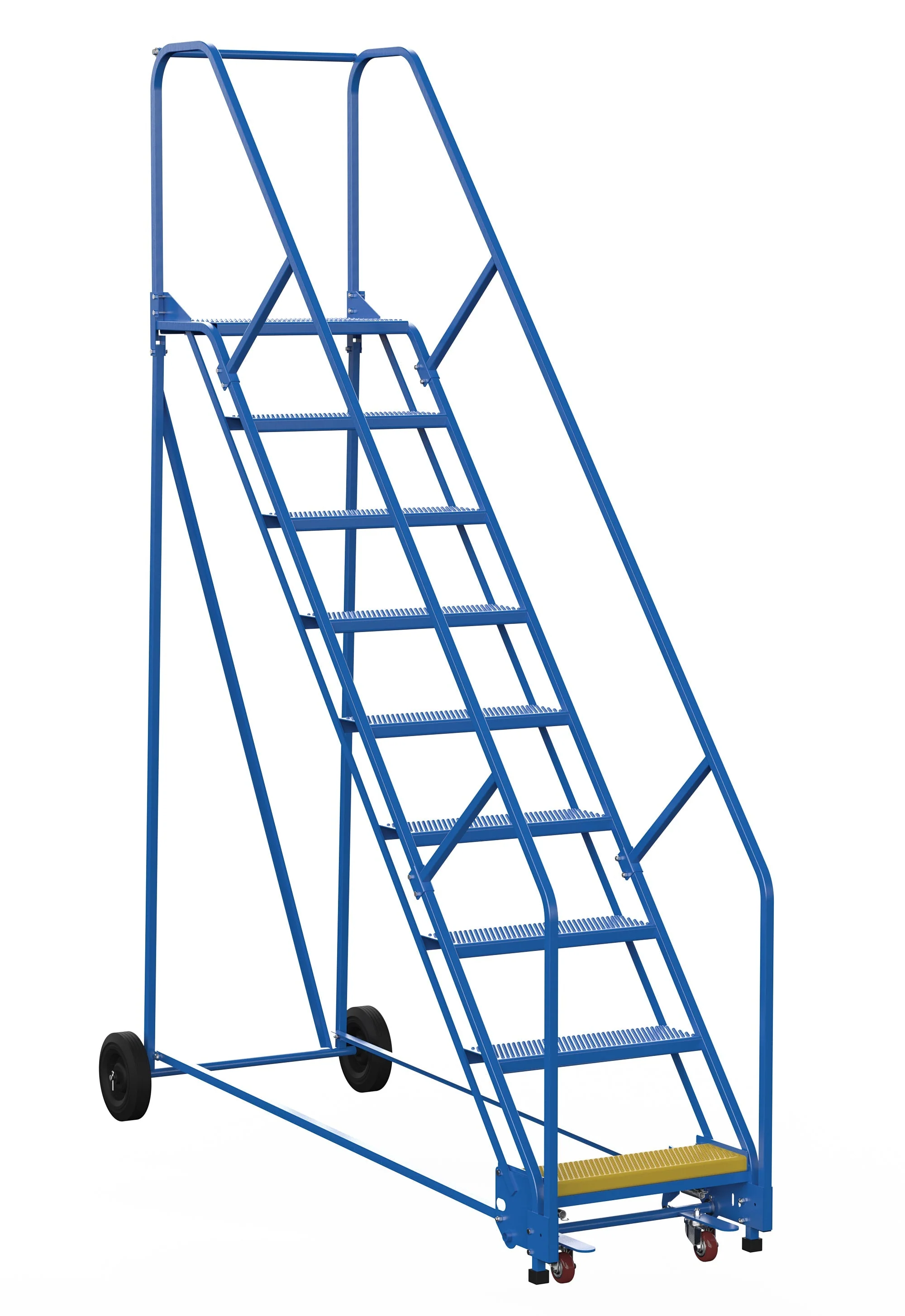 Vestil 9 Step Rolling Warehouse Ladders - Image 4