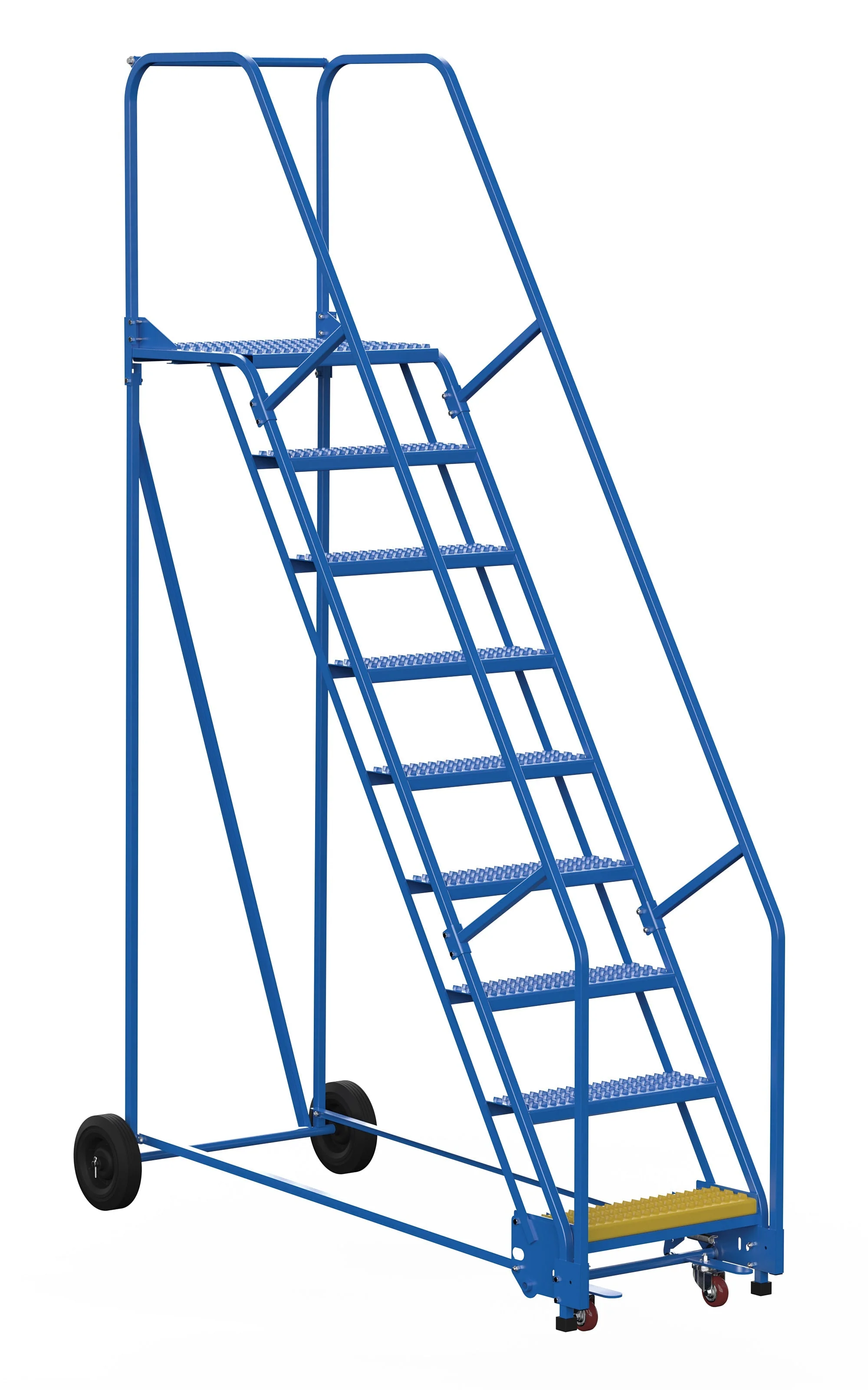 Vestil 9 Step Rolling Warehouse Ladders - Image 5