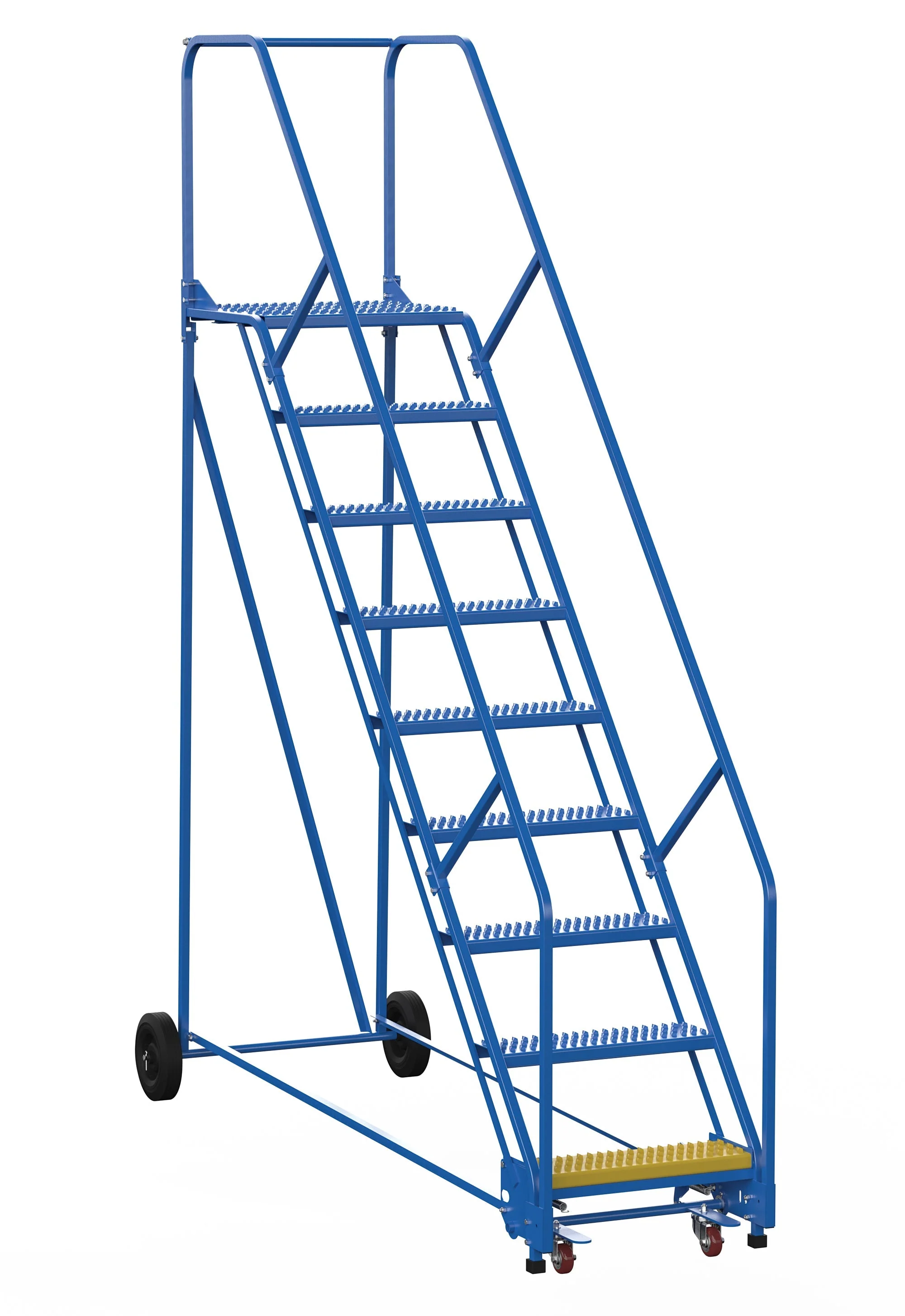 Vestil 9 Step Rolling Warehouse Ladders - Image 6