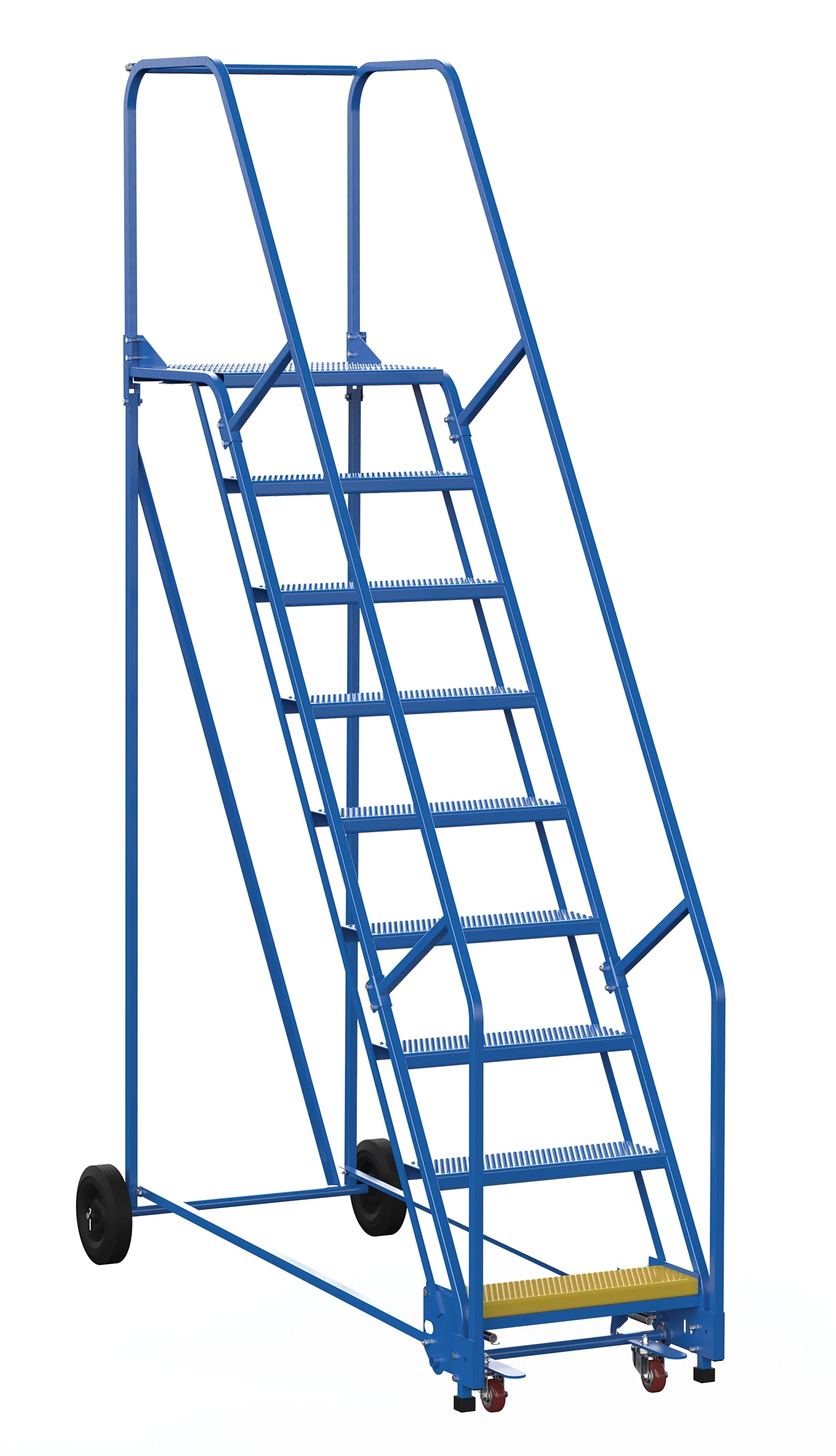 Vestil 9 Step Rolling Warehouse Ladders - Image 7