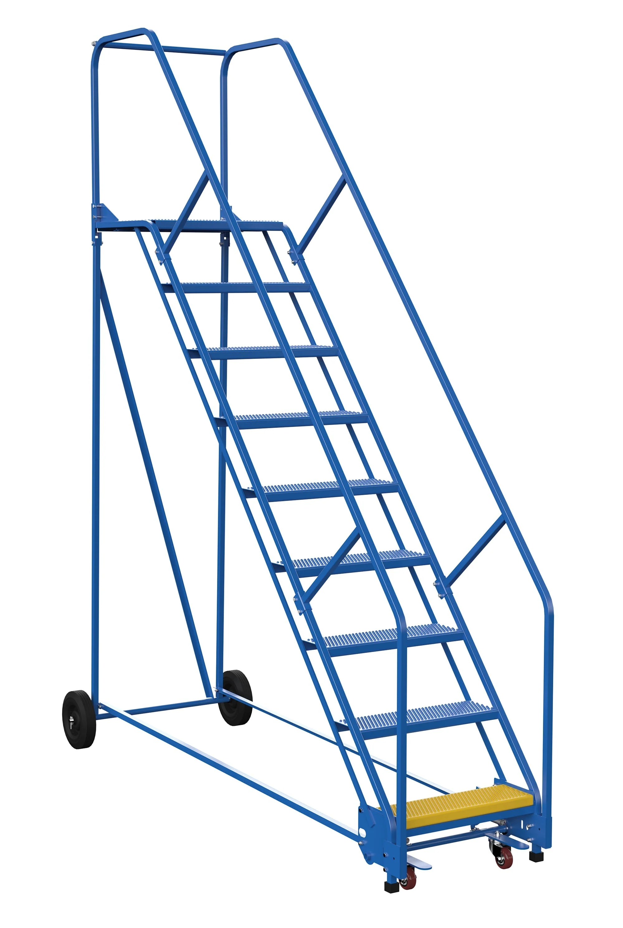 Vestil 9 Step Rolling Warehouse Ladders - Image 8