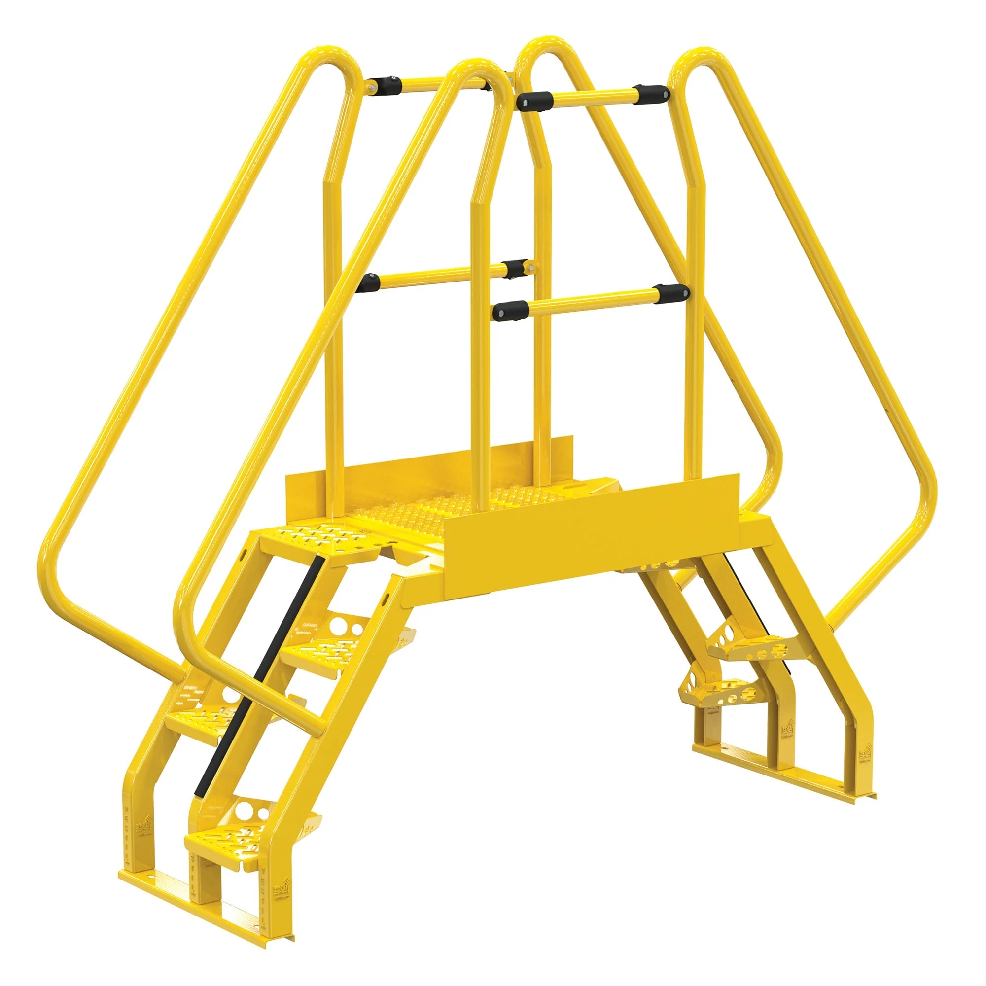 Vestil Alternating Step Cross-Over Ladders - Image 2