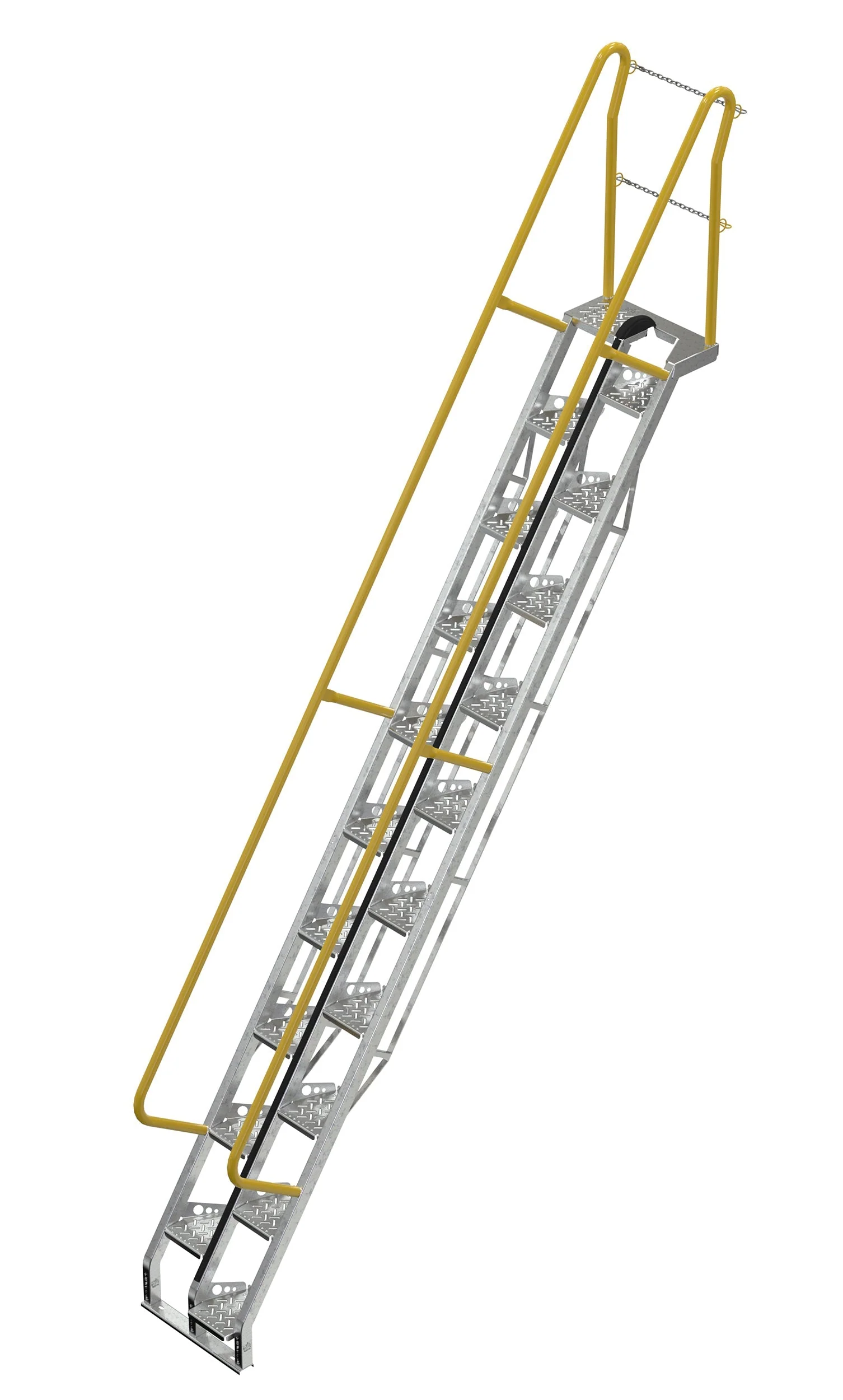 Vestil Alternating-Tread Stairs - Image 10