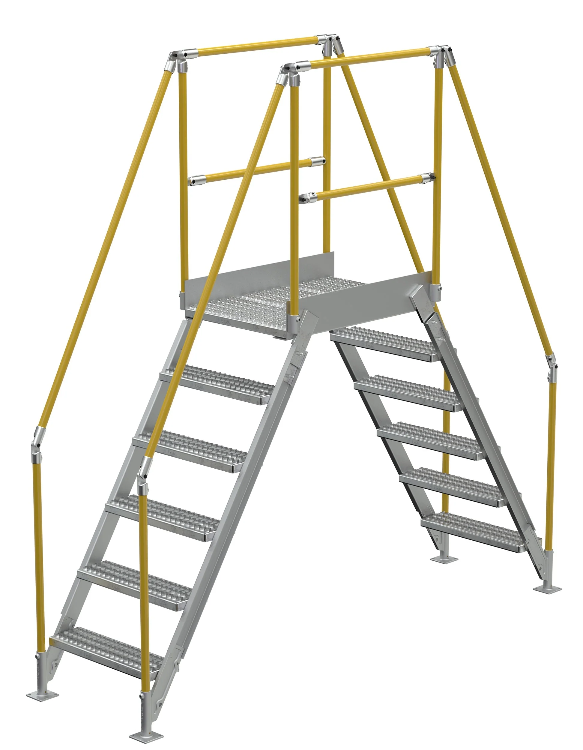Vestil Aluminum Cross-Over Ladders - Image 14