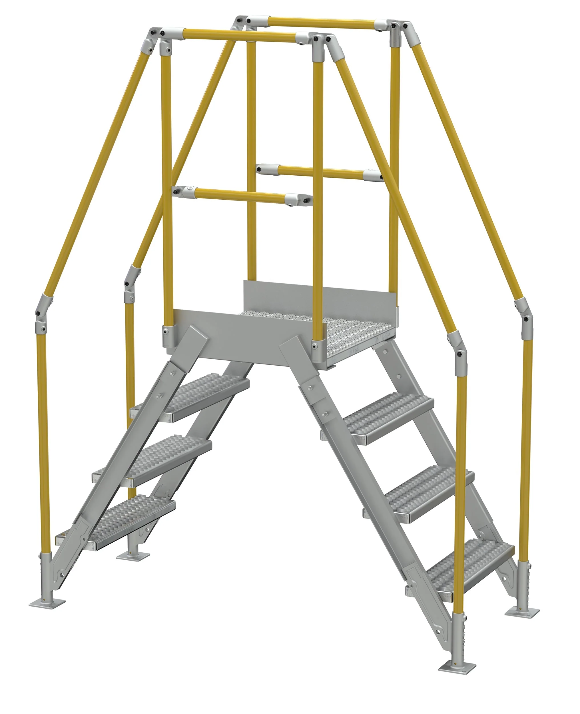 Vestil Aluminum Cross-Over Ladders - Image 5