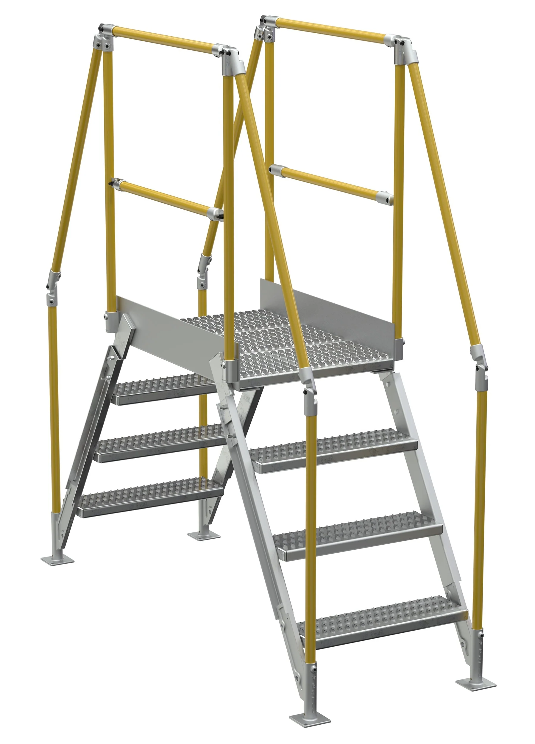 Vestil Aluminum Cross-Over Ladders - Image 6