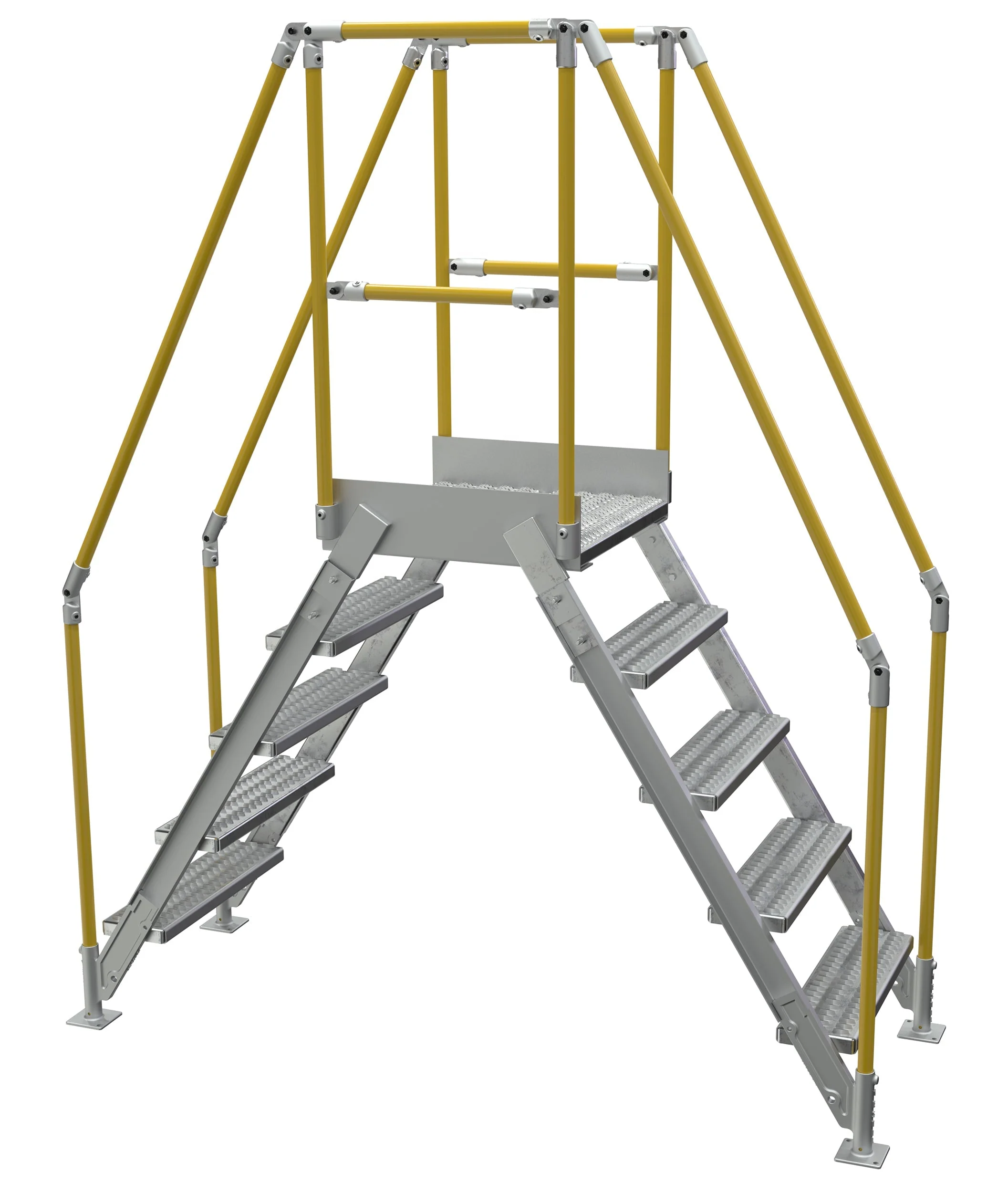 Vestil Aluminum Cross-Over Ladders - Image 9