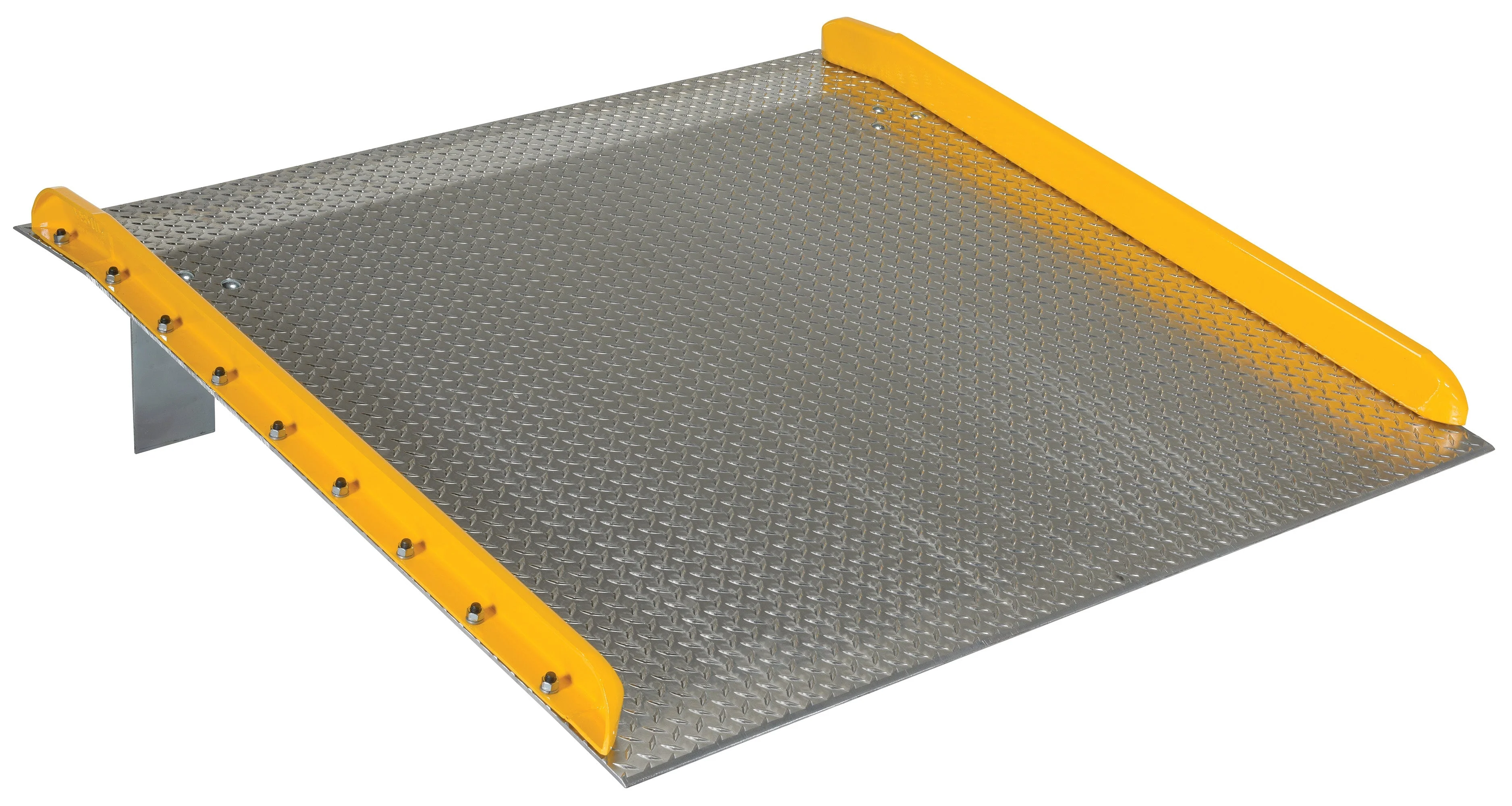 Vestil Aluminum Truck Dockboards with Steel Safety Curbs - Image 3