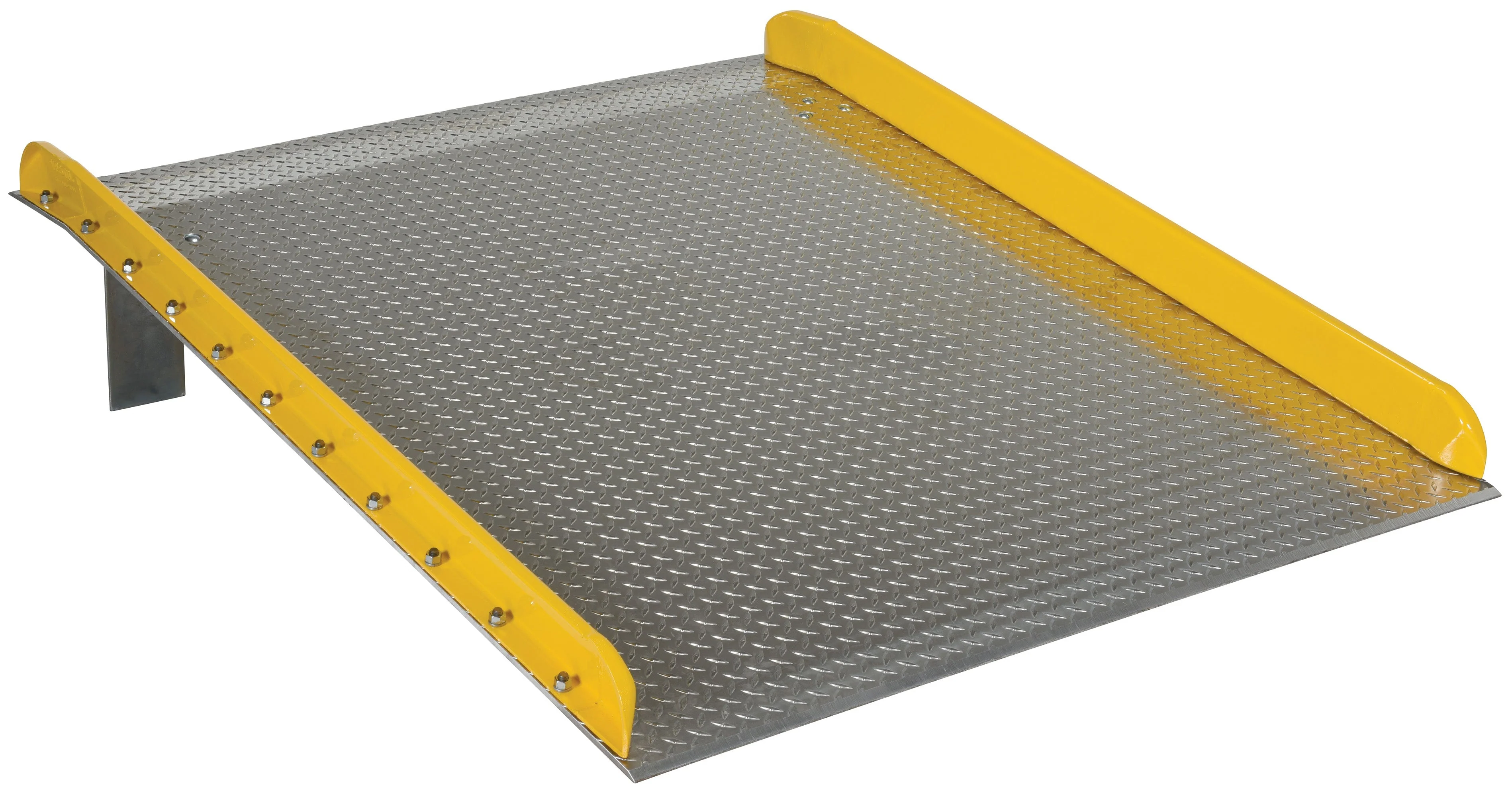 Vestil Aluminum Truck Dockboards with Steel Safety Curbs - Image 4
