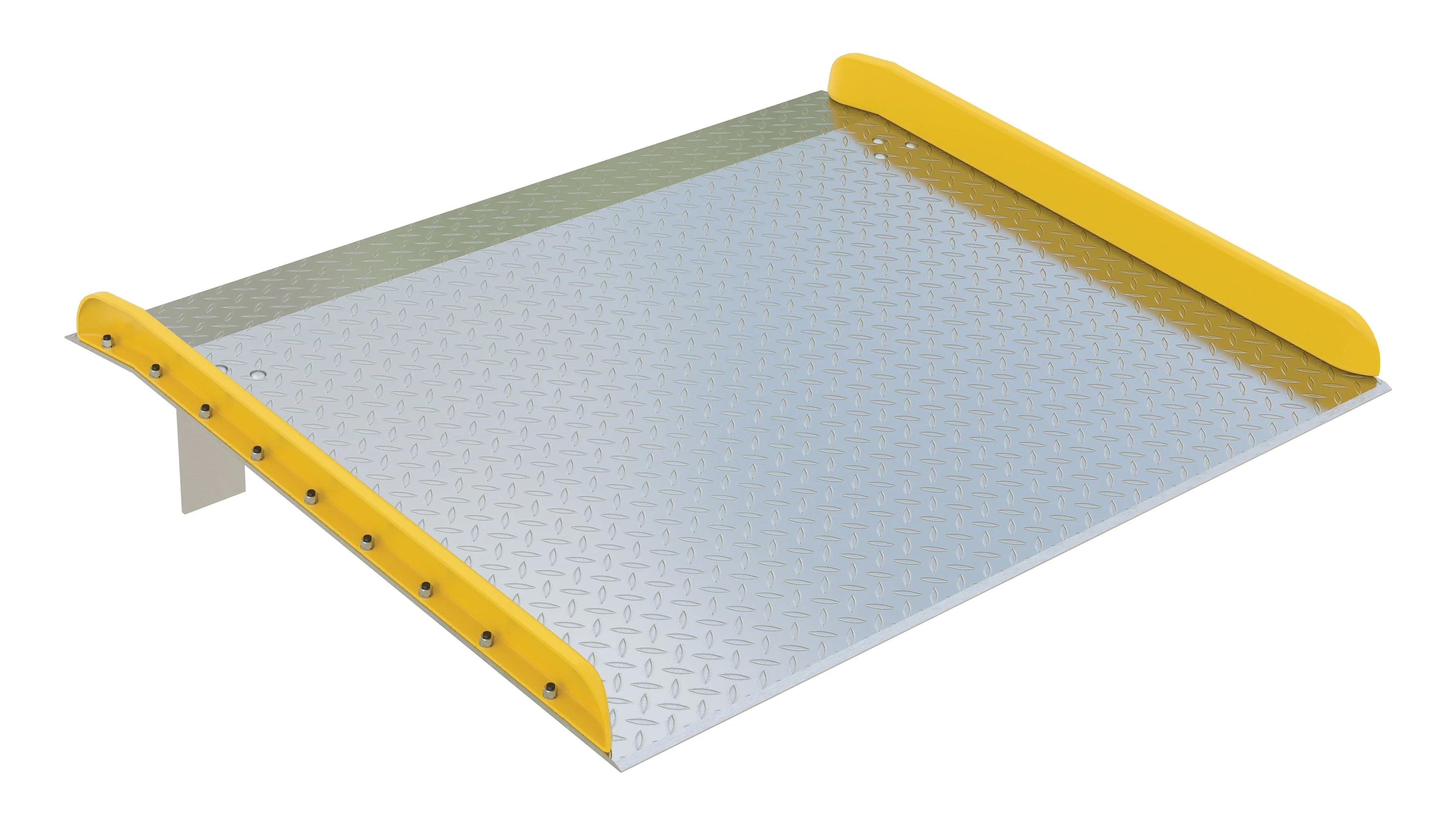 Vestil Aluminum Truck Dockboards with Steel Safety Curbs - Image 7