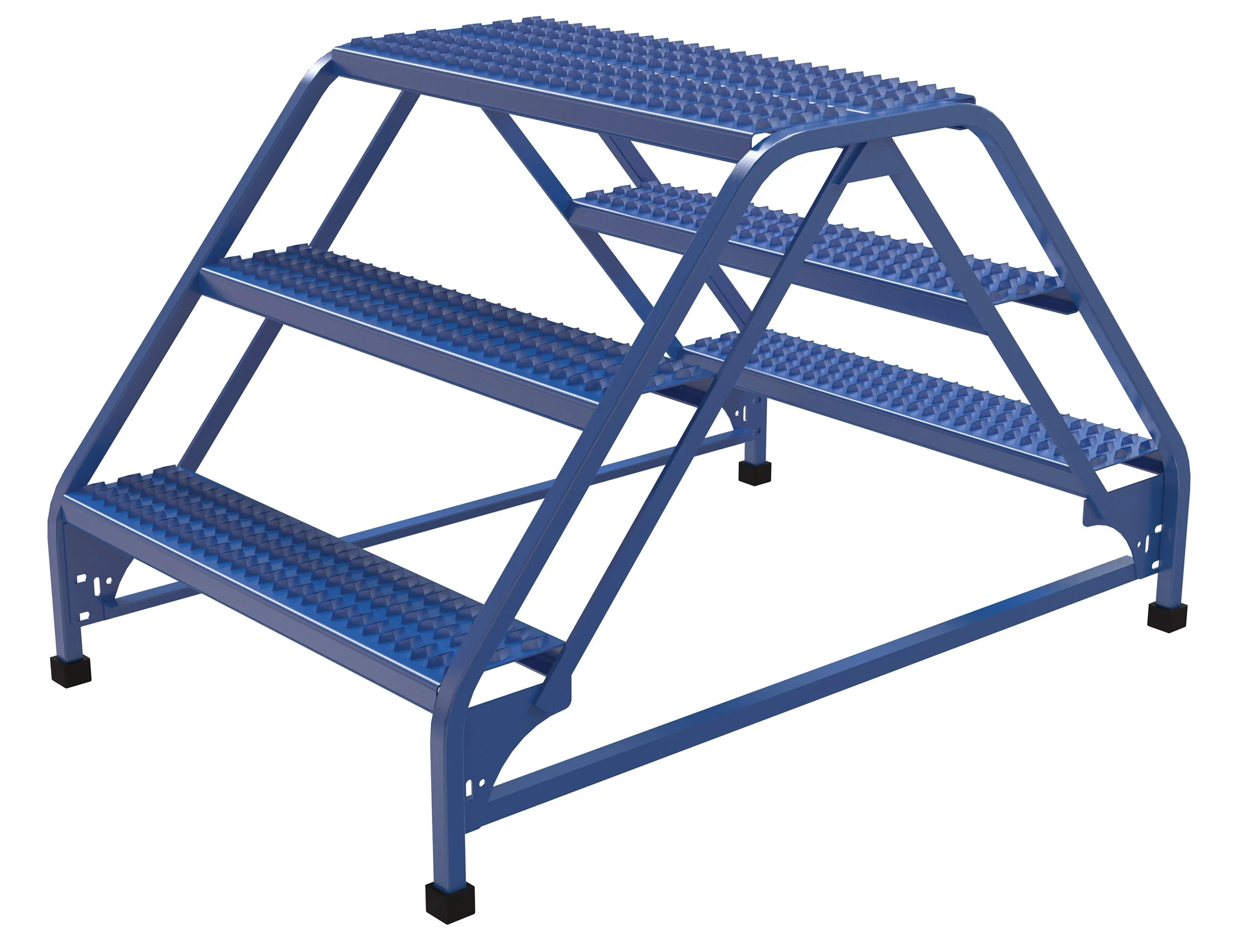 Vestil Double Sided Step Ladders- Blue - Image 15