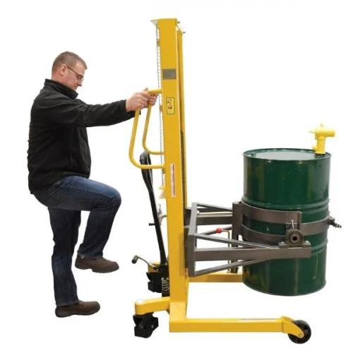 Vestil Economy Portable Drum Lifter, Rotator and Transporter - Image 2