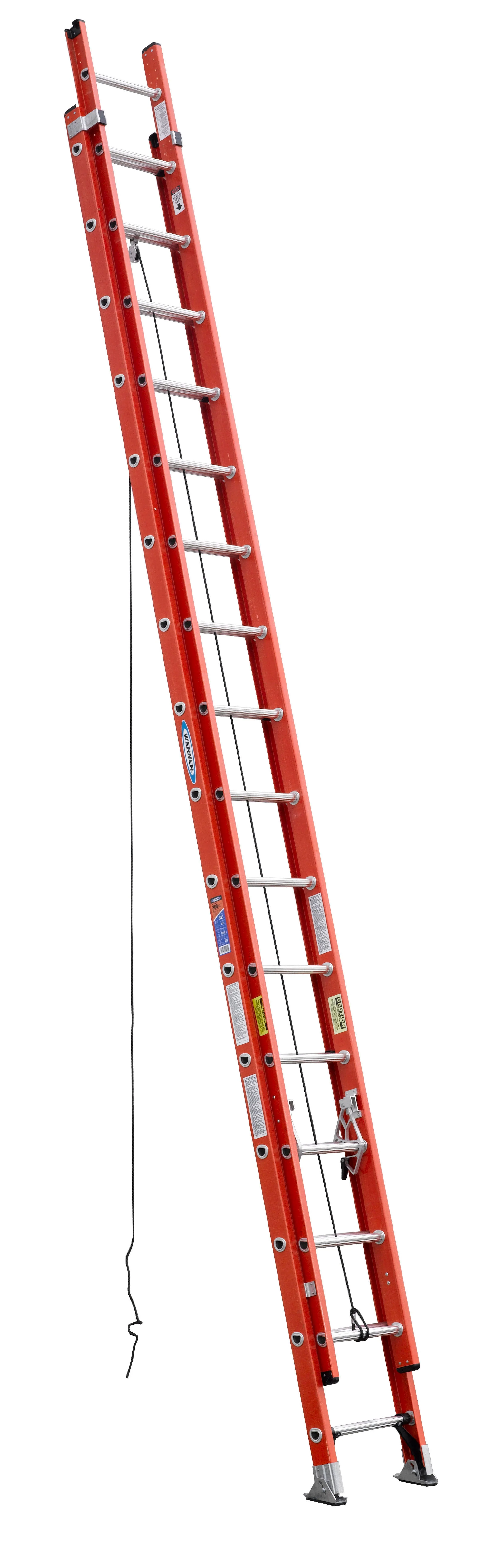 Vestil Fiberglass Extension Ladders with Aluminum Rungs - Image 3