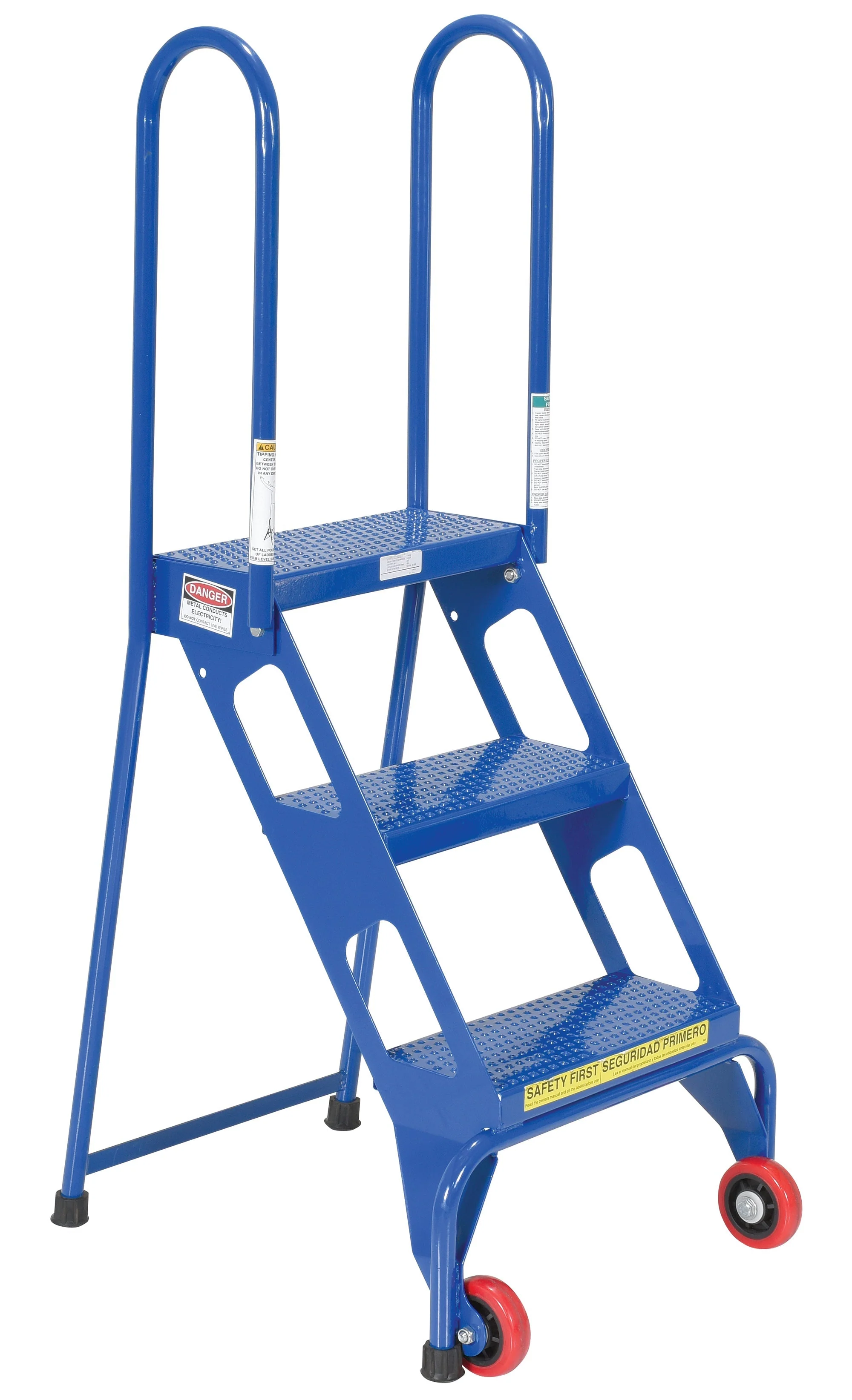 Vestil Folding Ladders with Wheels - Image 3