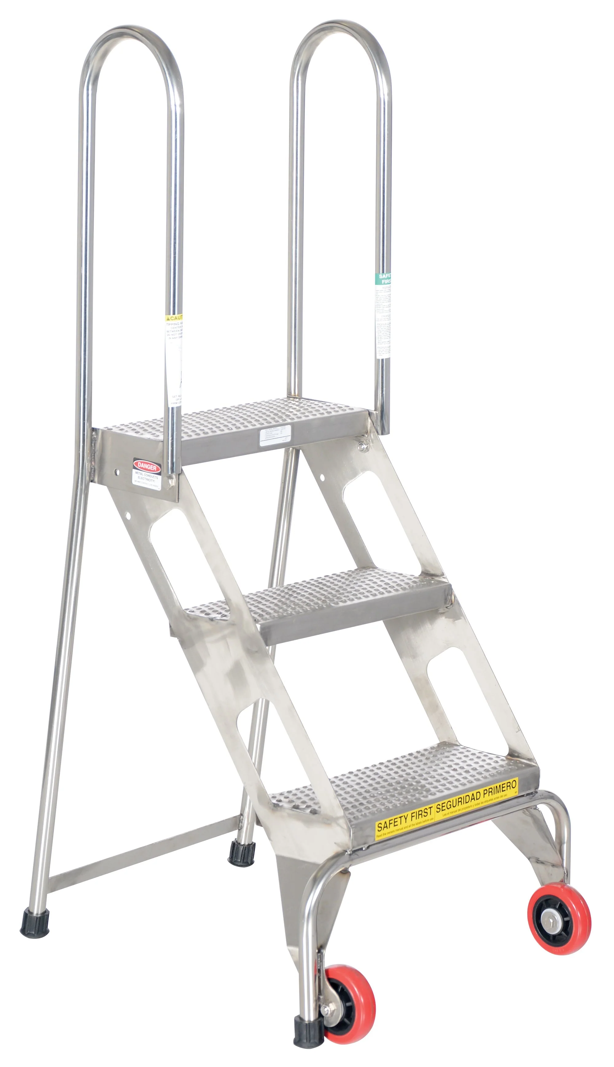 Vestil Folding Ladders with Wheels - Image 4