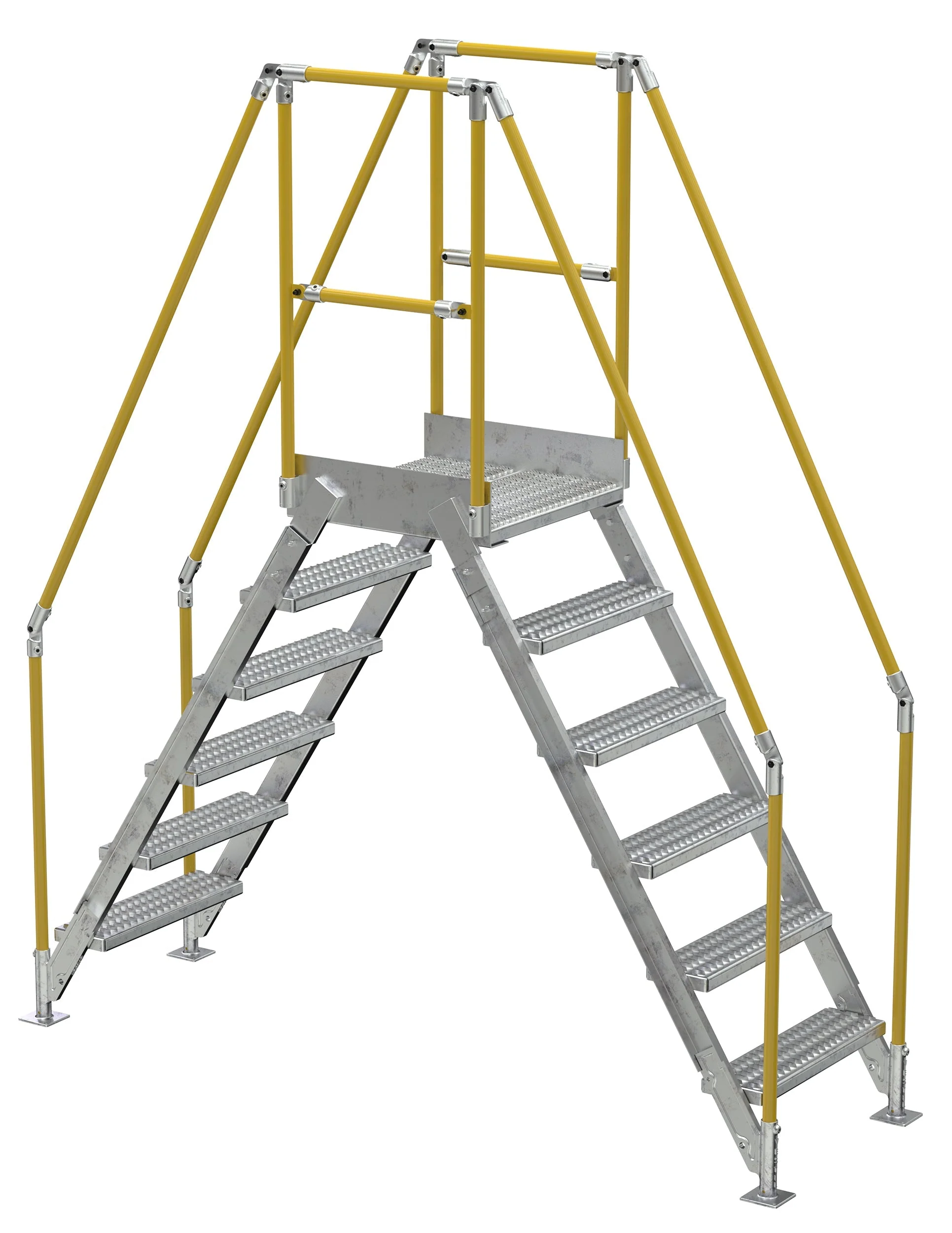 Vestil Galvanized Cross-Over Ladders - Image 13